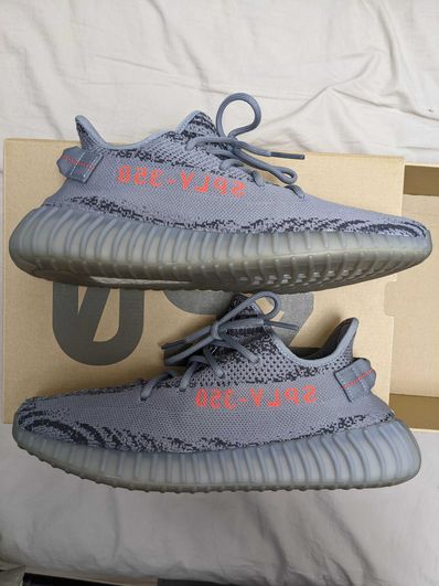 adidas Yeezy Boost 350 V2 "Grey/Bold Orange/DGH Solid Grey"