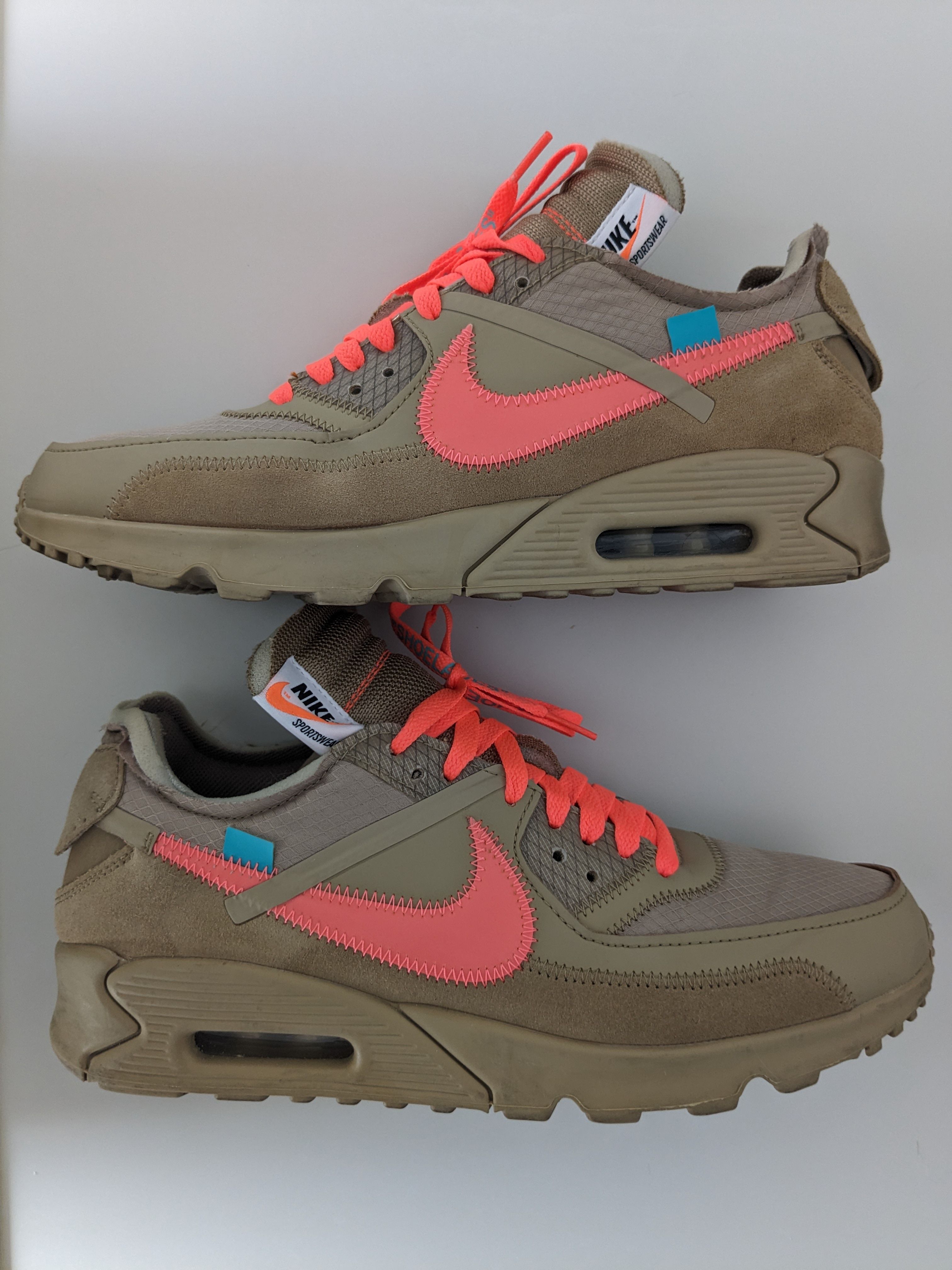 Off-White × Nike Air Max 90 "Desert Ore"