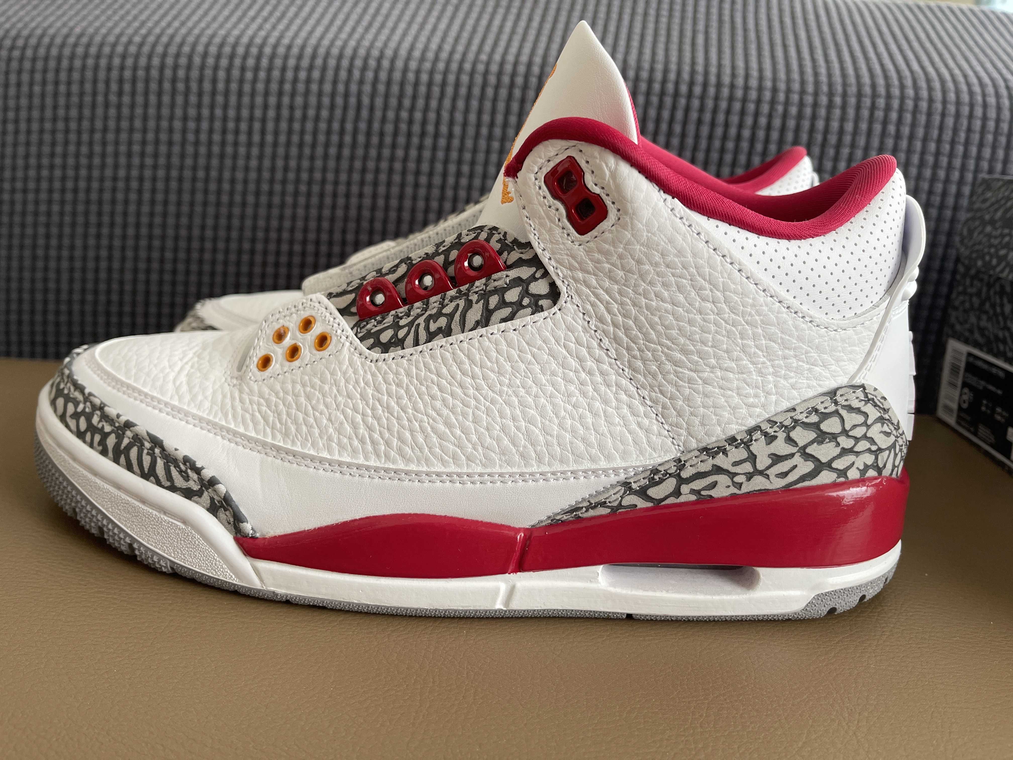 Nike Air Jordan 3 "Cardinal Red"