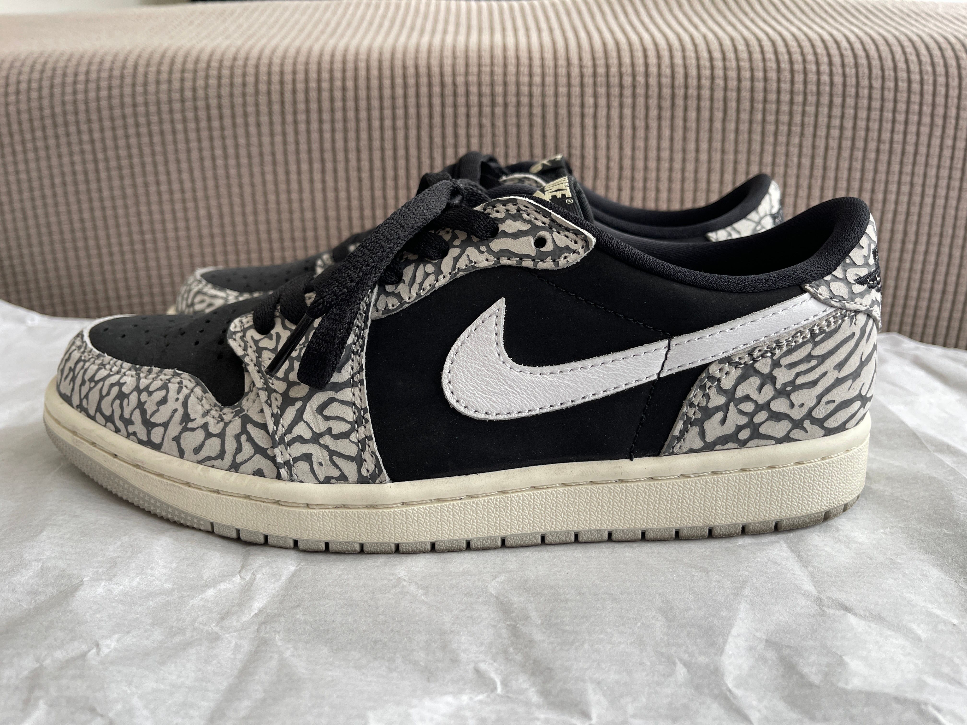Nike Air Jordan 1 Retro Low OG "Black Cement"