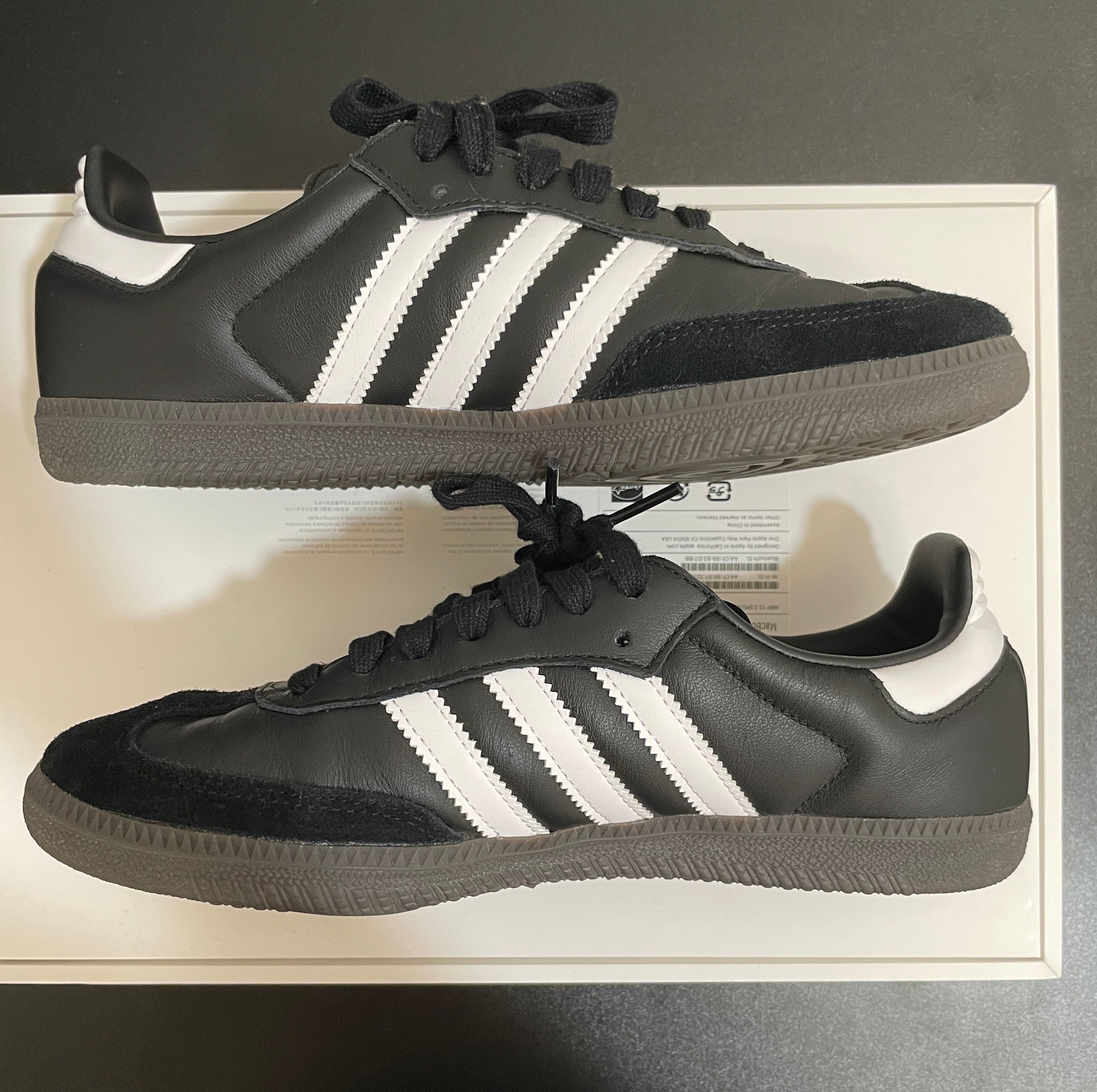 adidas Samba OG "Core Black/Cloud White/Gum"