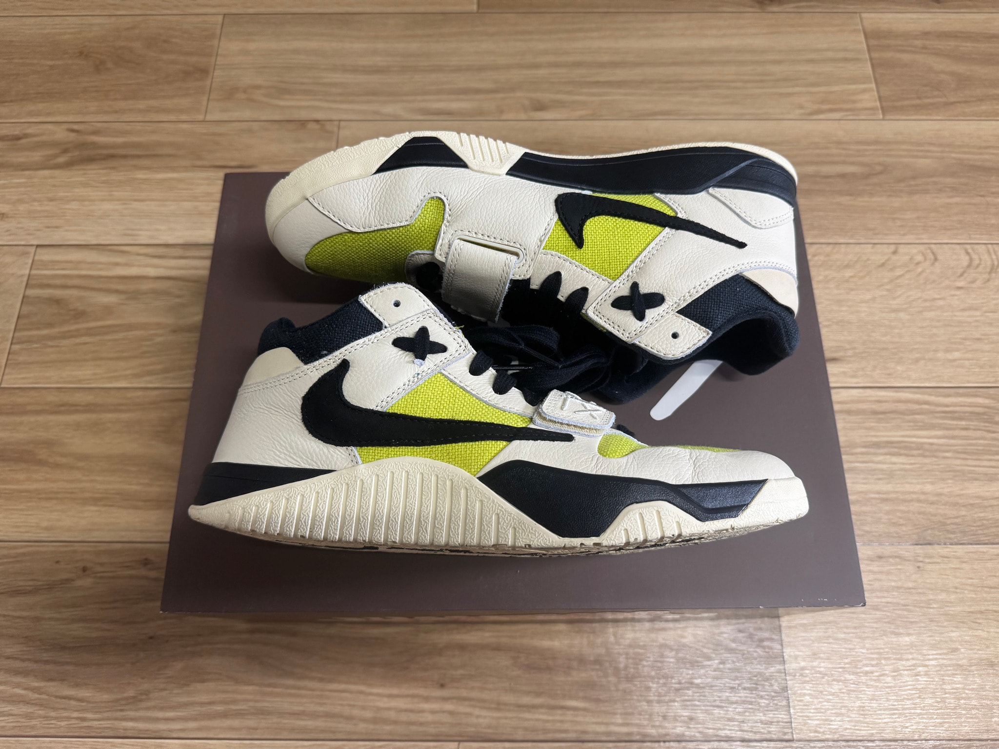 Travis Scott × Nike Jordan Jumpman Jack TR CJ1 T-Rexx "Bright Cactus"