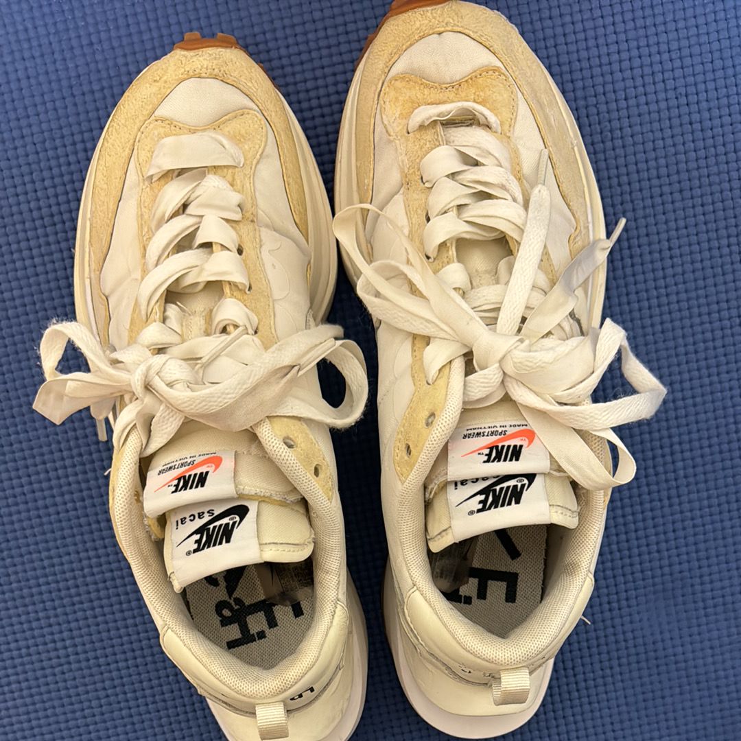 sacai × Nike Vapor Waffle "White Gum"