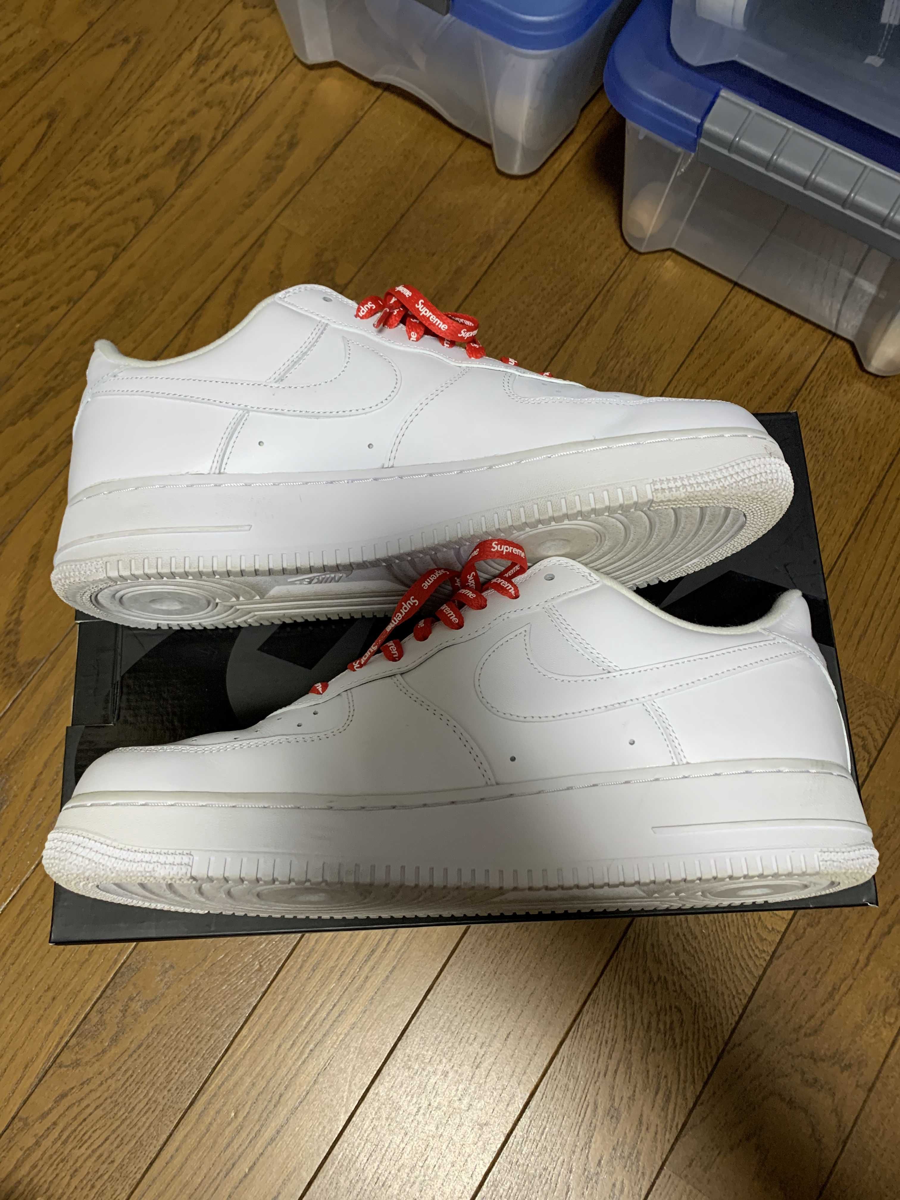 Supreme × Nike Air Force 1 Low "White"