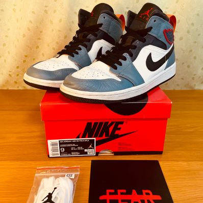 FACETASM × Nike Air Jordan 1 Mid "White/Navy"