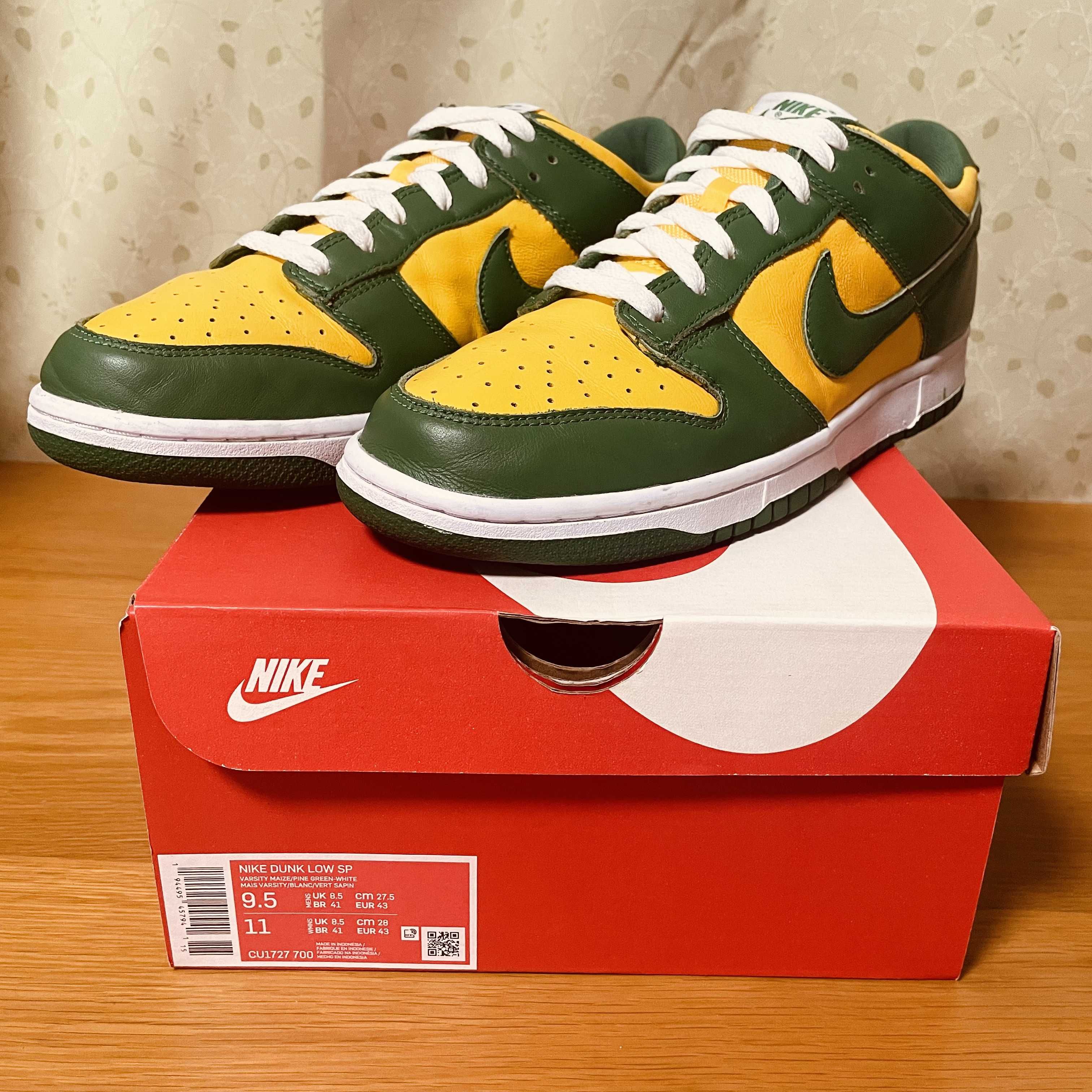 Nike Dunk Low SP "Brazil"