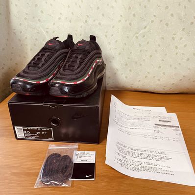 UNDEFEATED × Nike Air Max 97 OG "black"