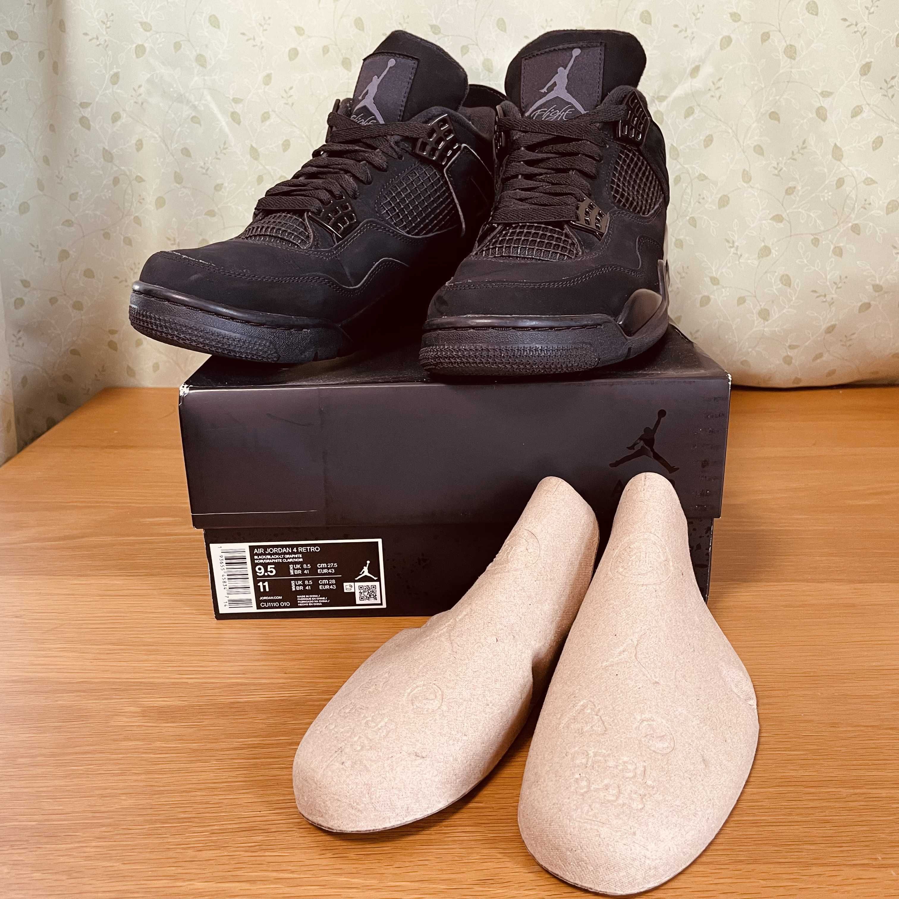 Nike Air Jordan 4 "Black Cat"