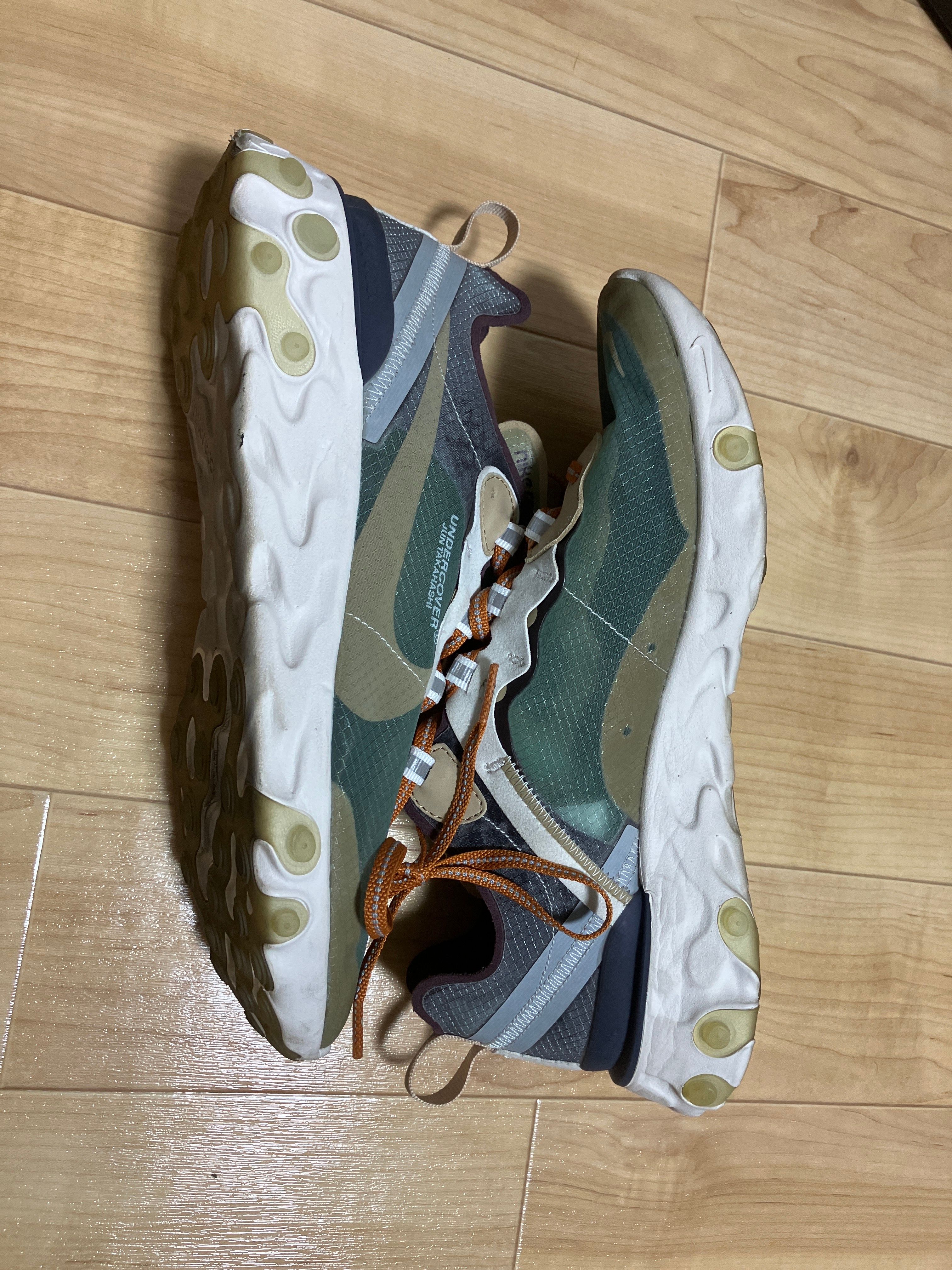 UNDERCOVER × NIKE REACT ELEMENT 87 MINT GREEN/KAHKI