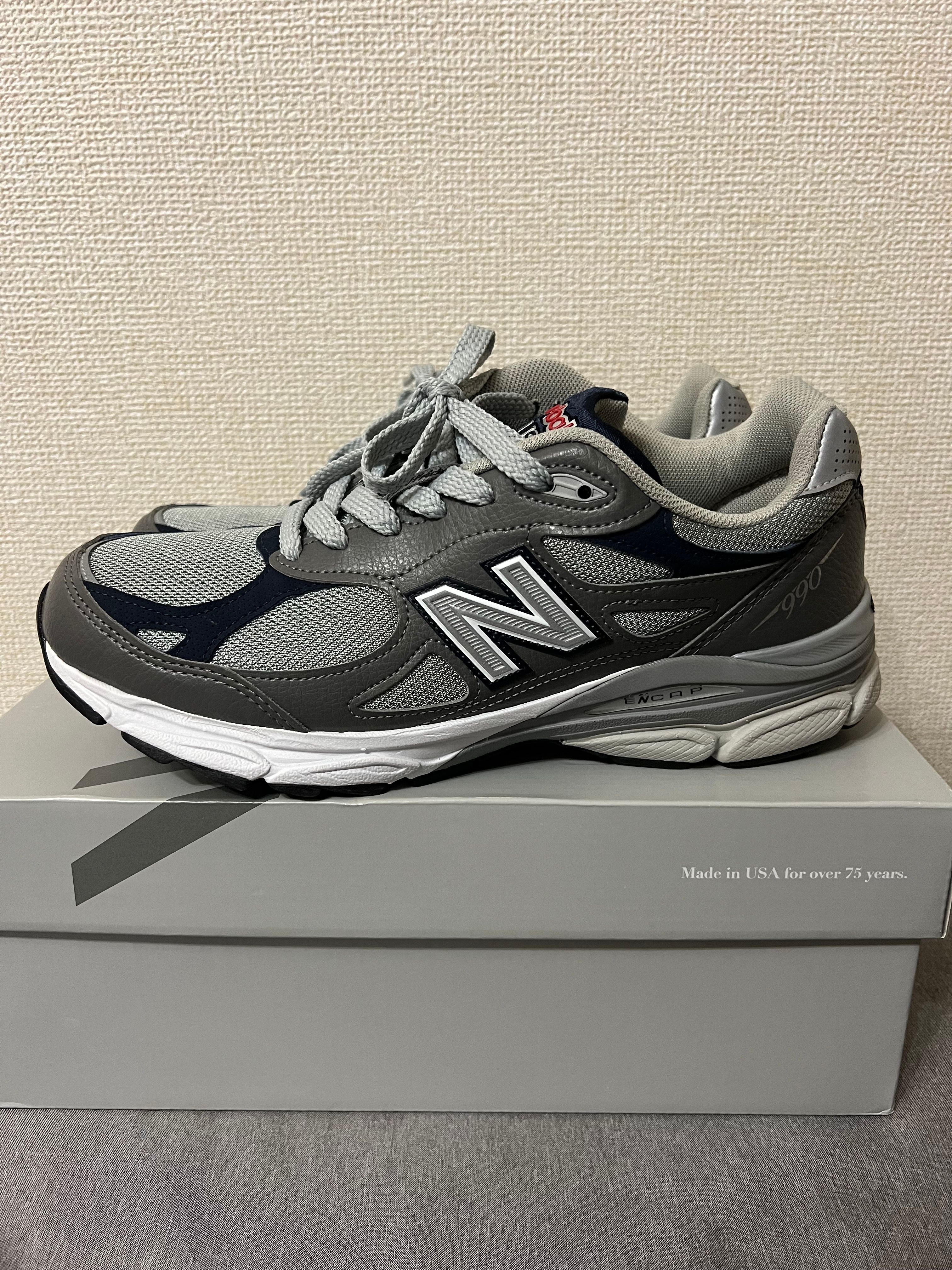 New Balance 990V3 "Gray/Navy"