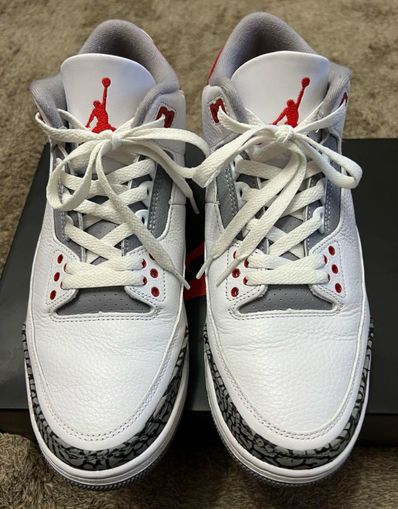 Nike Air Jordan 3 Retro OG "Fire Red" (2022)