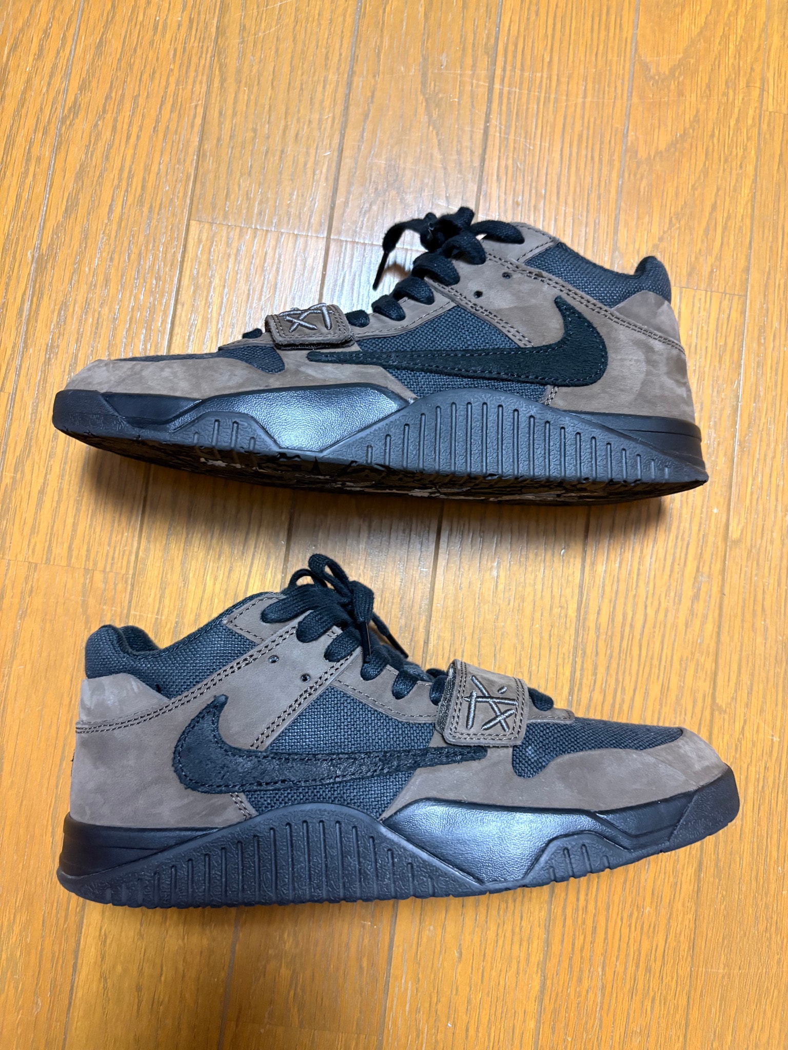 Travis Scott × Nike Jordan Jumpman Jack TR CJ1 T-Rexx "Black and Dark Mocha"