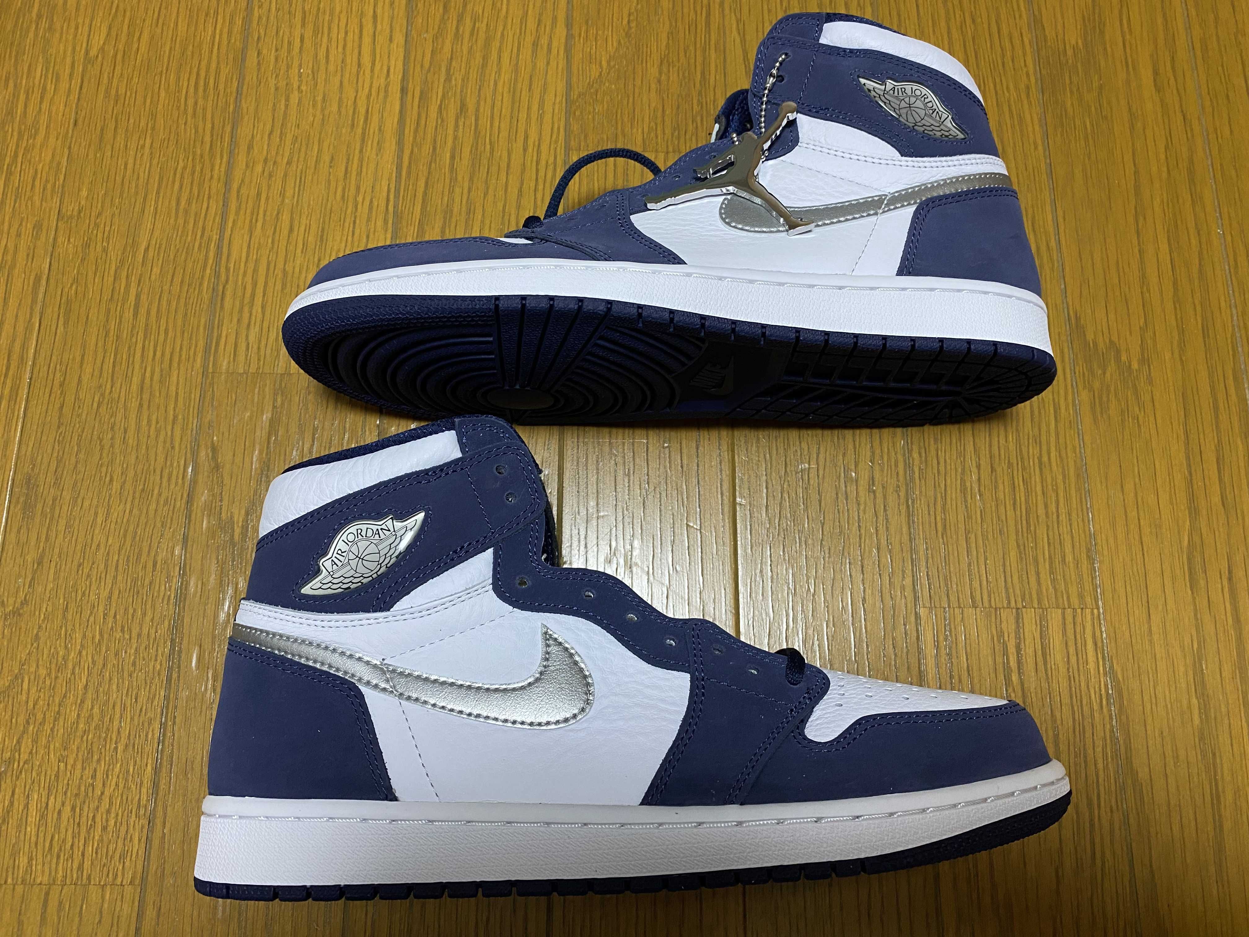 Nike Air Jordan 1 Retro High OG CO.JP "Midnight Navy"(2020)(ブリーフケース付き)