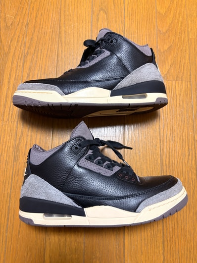 A Ma Maniere × Nike Women's Air Jordan 3 Retro OG SP "Black and Flat Pewter/WYWS"