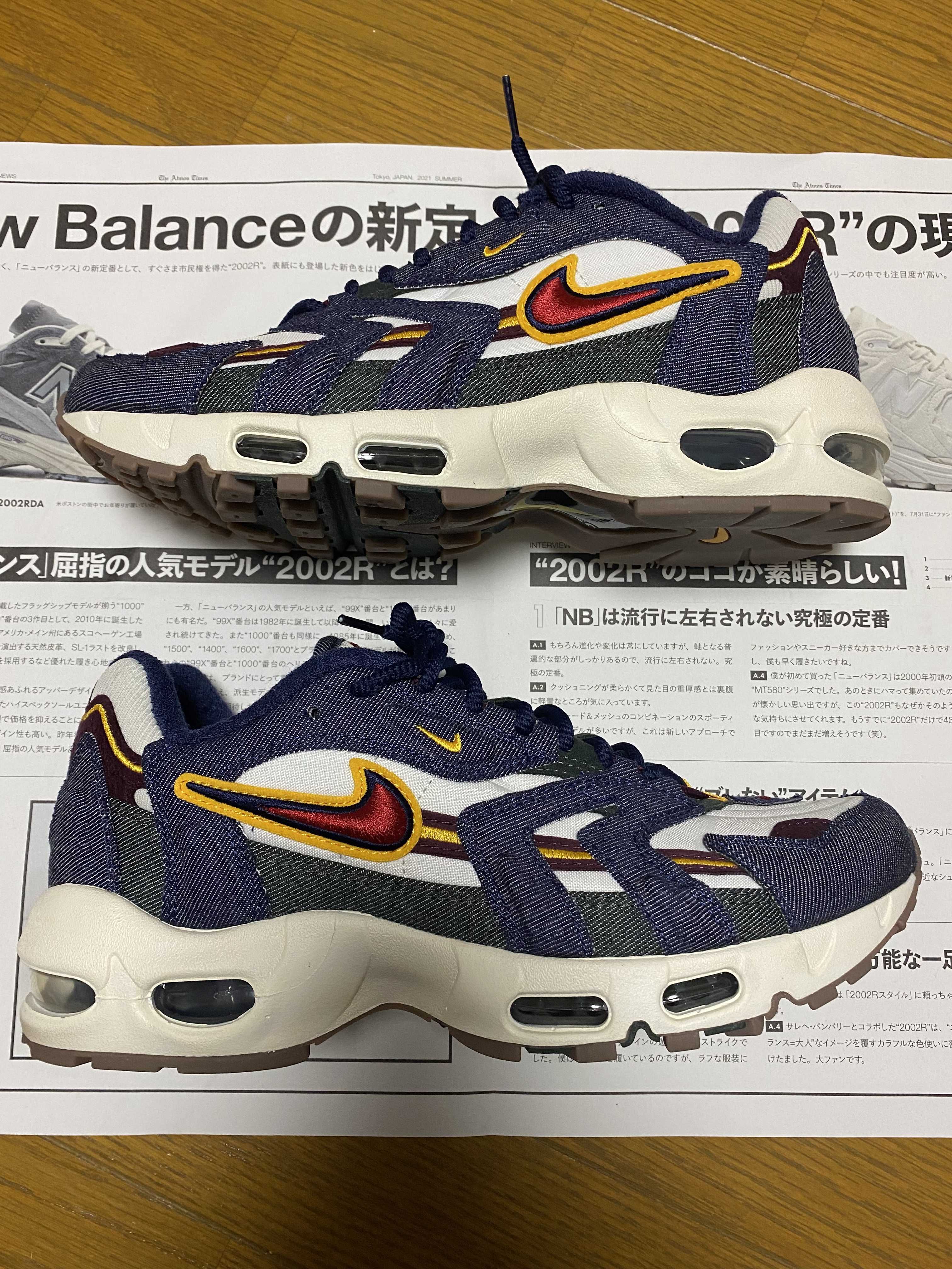 NIKE AIR MAX 96 2 QS "BLACKENED BLUE"