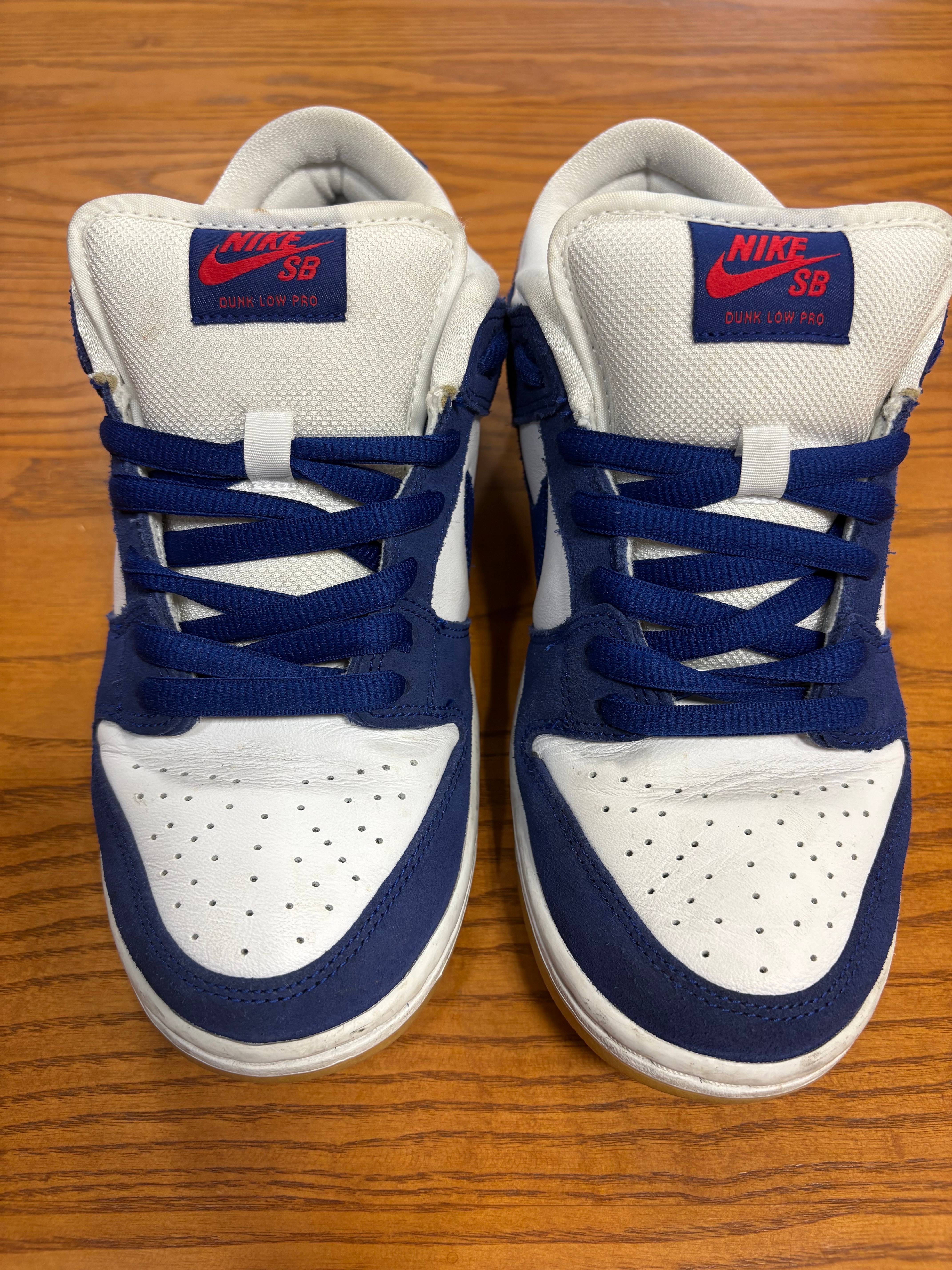 Nike SB Dunk Low "Los Angeles Dodgers/Deep Royal Blue"