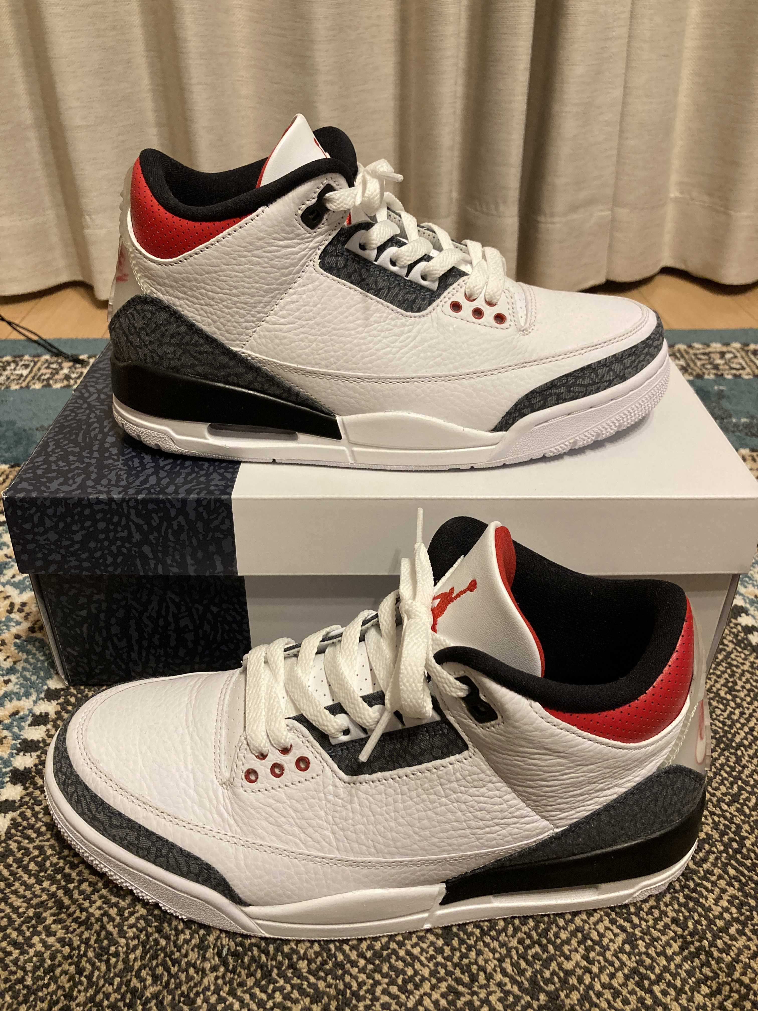 Nike Air Jordan 3 Retro SE-T CO JP "Fire Red Denim"