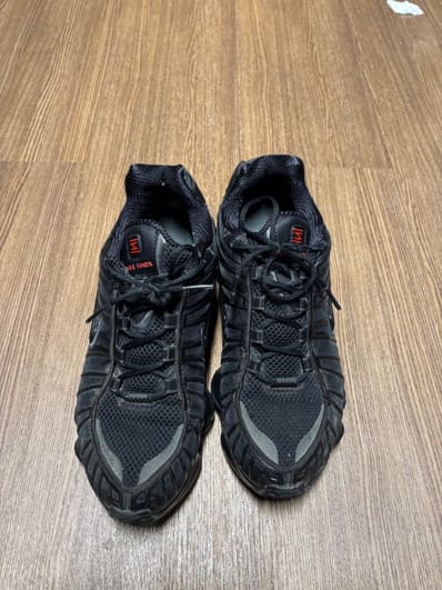 Nike Shox TL "Black/Metallic Hematite/Max Orange/Black"