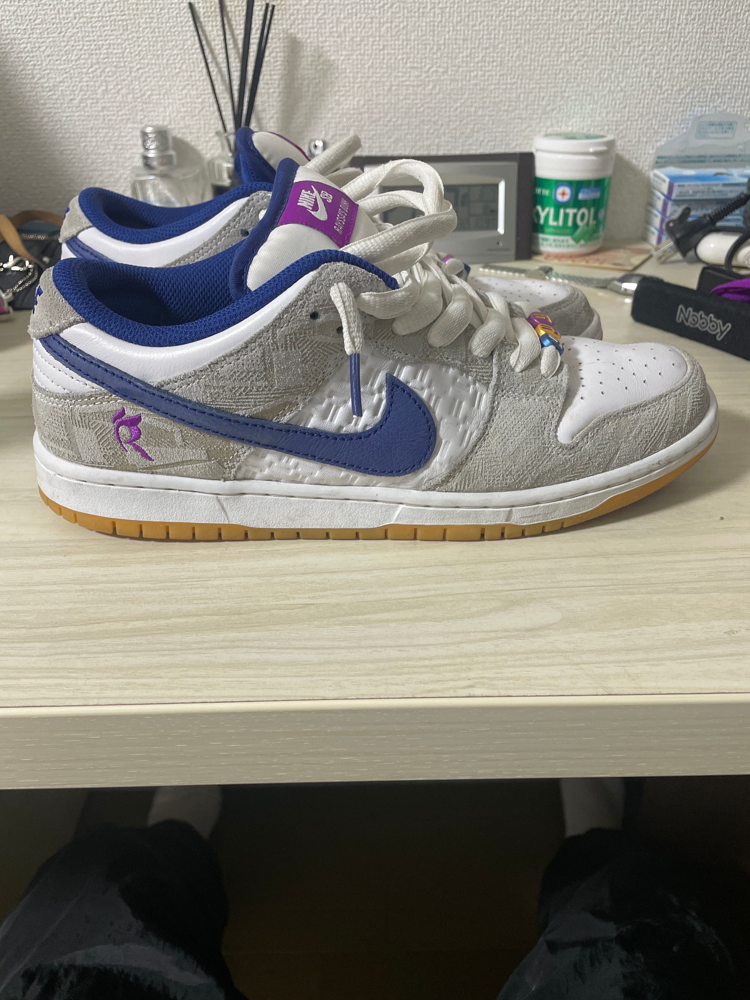 Rayssa Leal × Nike SB Dunk Low PRM "Pure Platinum and Vivid Purple"