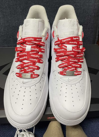 Supreme × Nike Air Force 1 Low "White"