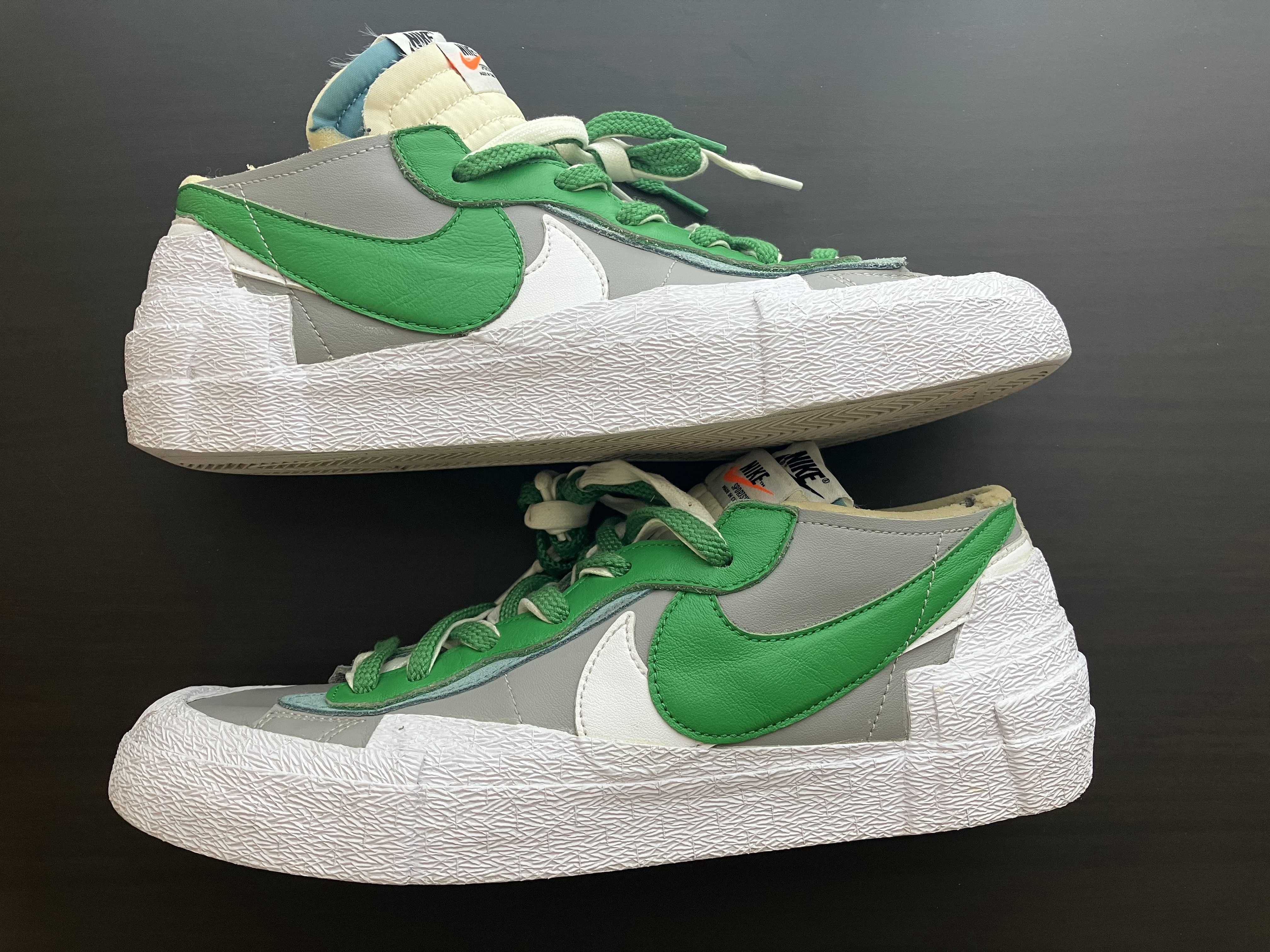 sacai × Nike Blazer Low "Classic Green"