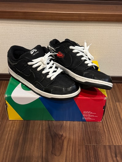 Wasted Youth × Nike SB Dunk Low "Black Denim" / VERDY