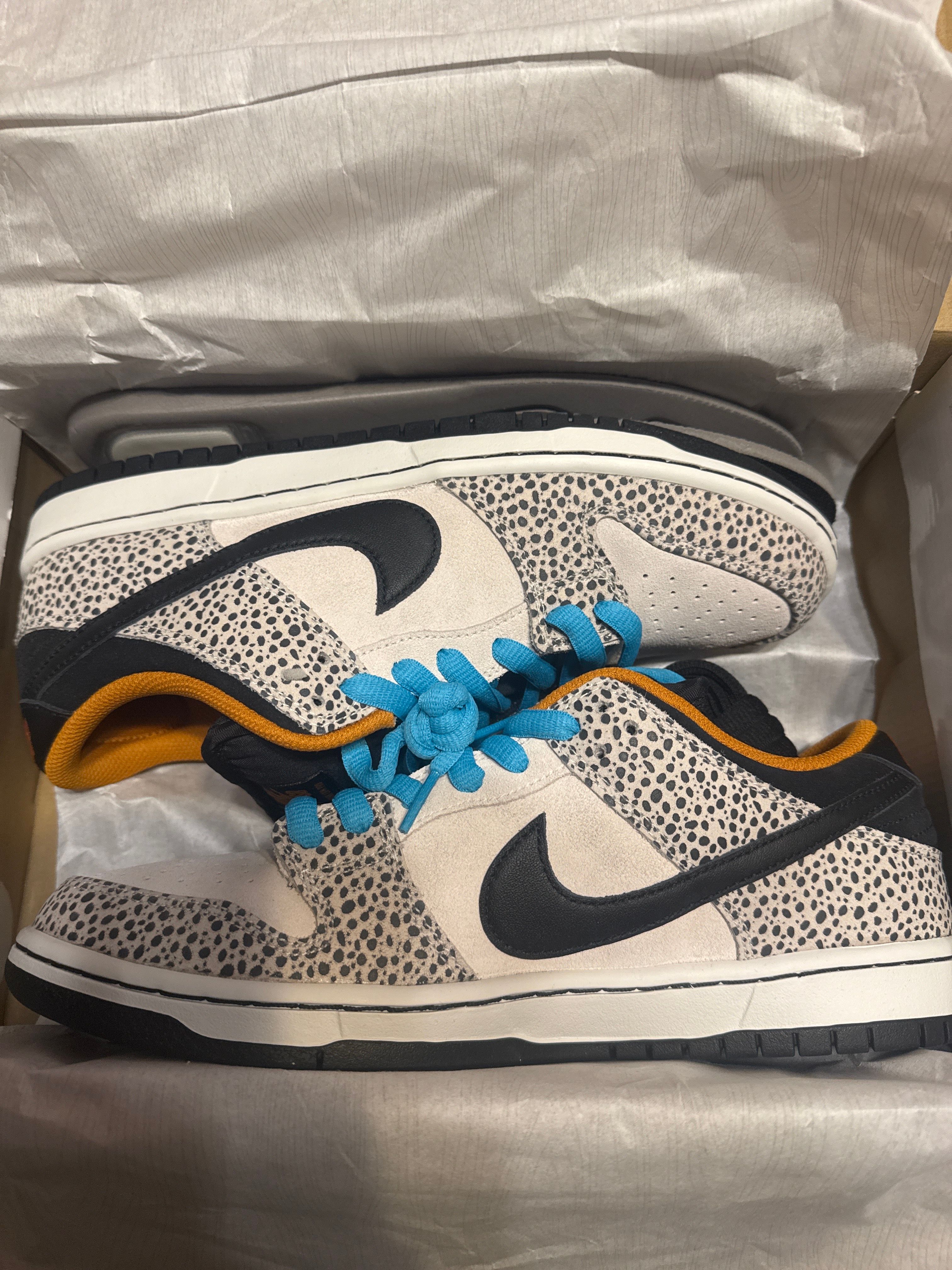 Nike SB Dunk Low Pro Electric Safari "Phantom and Black"