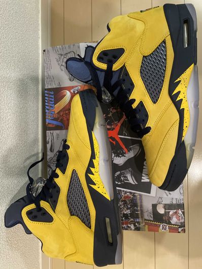 NIKE AIR JORDAN 5 "MICHIGAN"