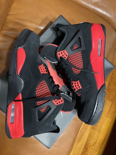 Nike Air Jordan 4 "Red Thunder/Crimson"