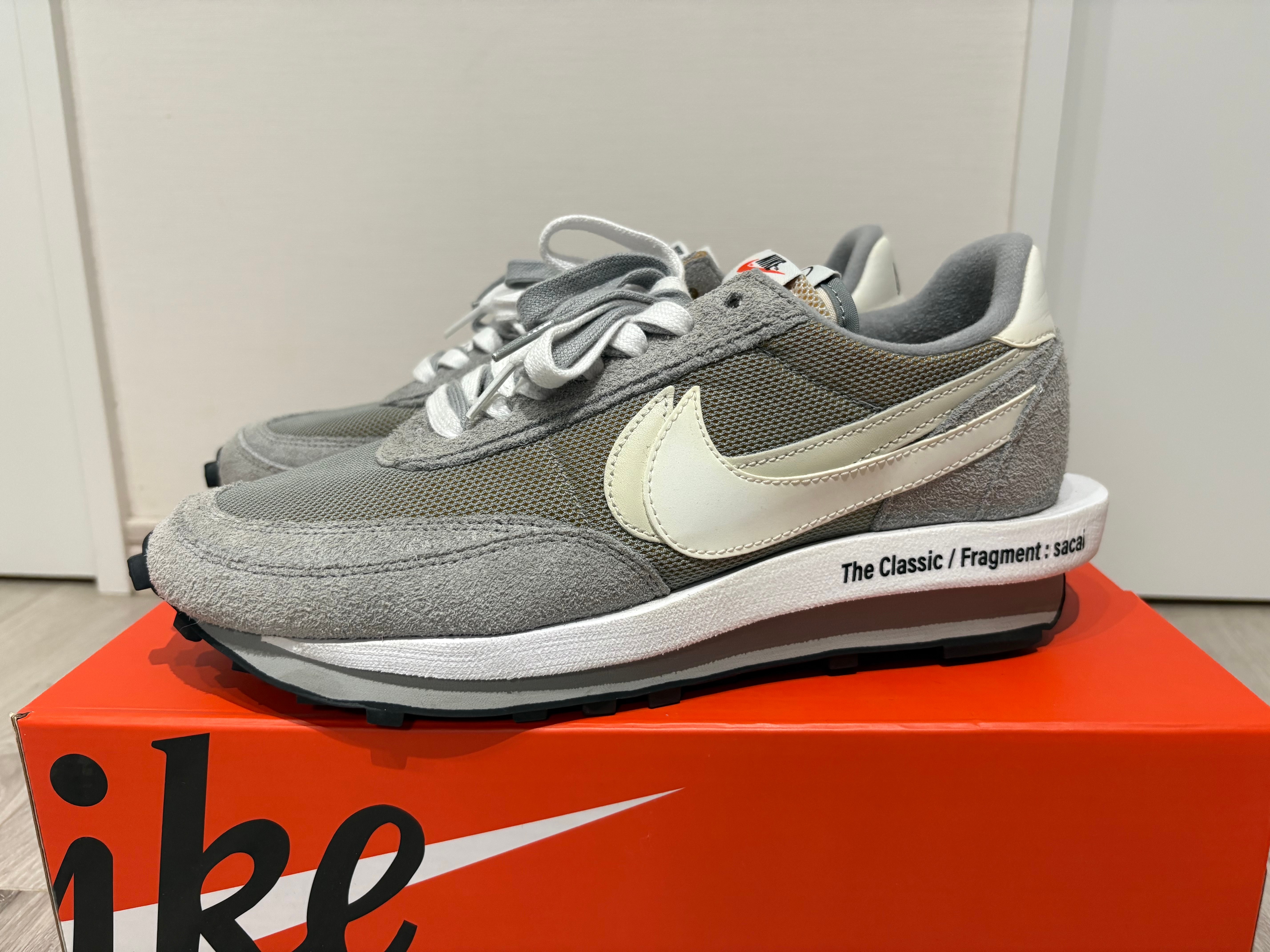 Fragment × sacai × Nike LD Waffle "Light Smoke Grey"