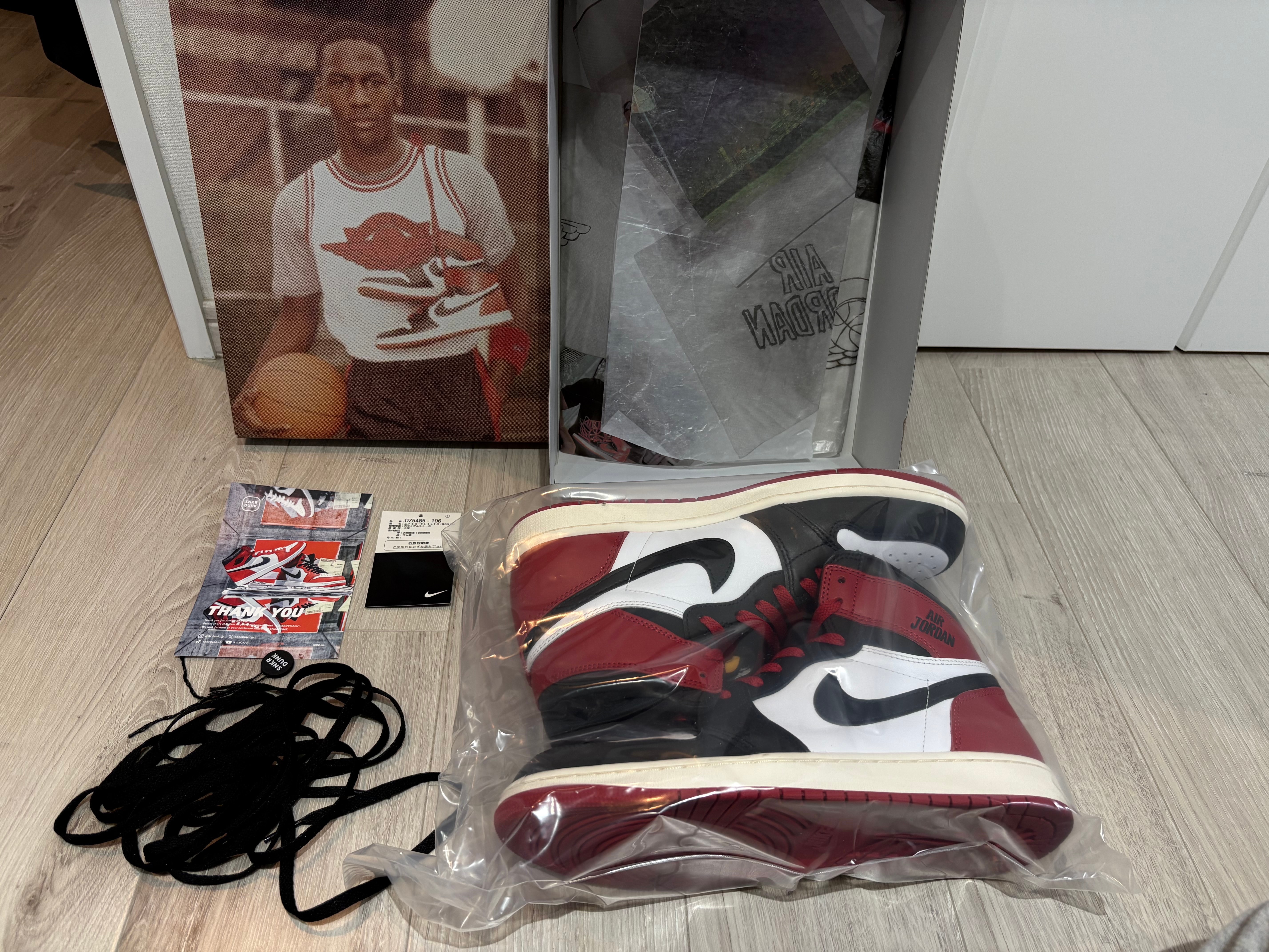 Nike Air Jordan 1 Retro High OG "Black Toe Reimagined"