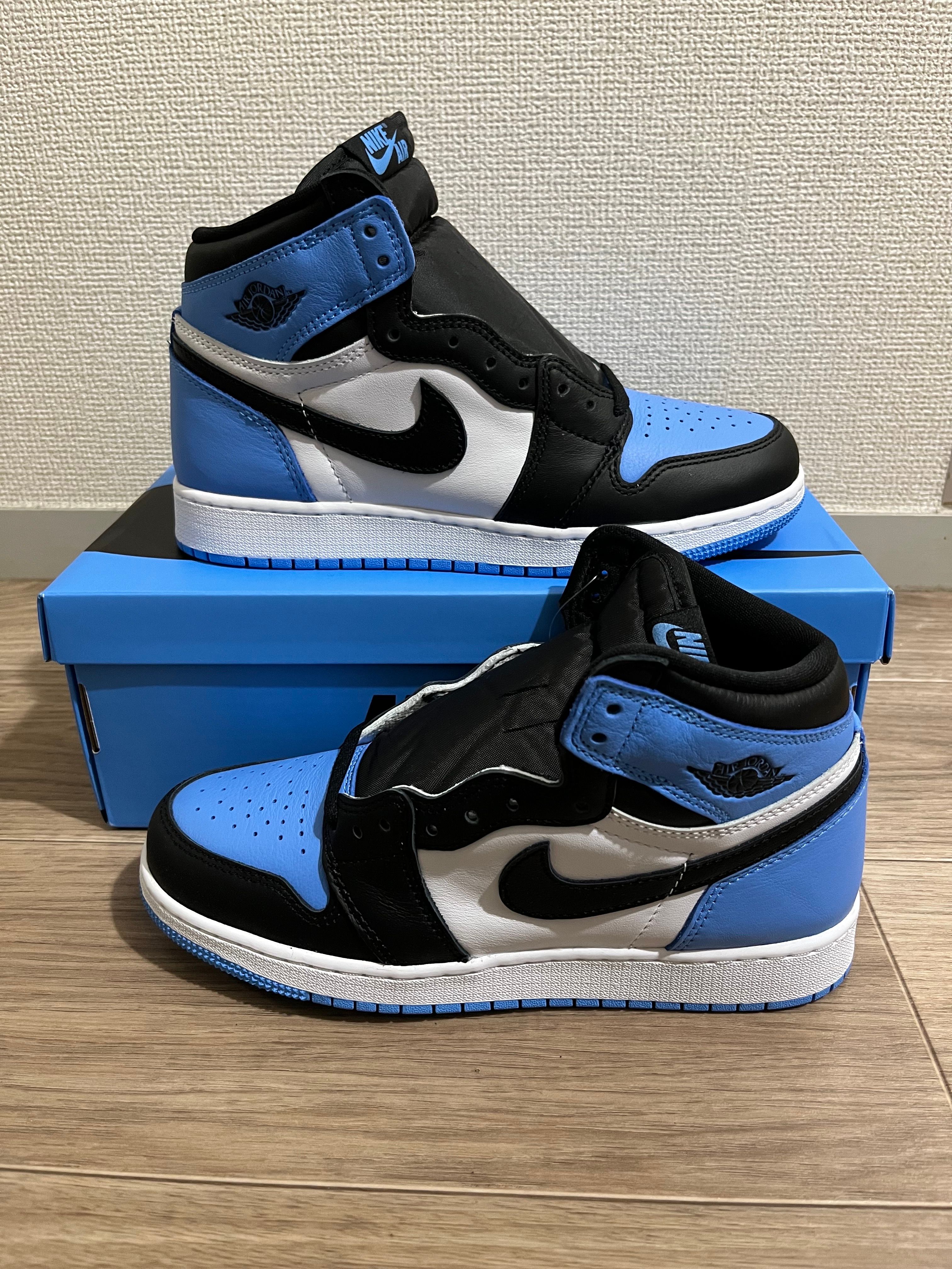 Nike GS Air Jordan 1 Retro High OG "University Blue/UNC Toe"