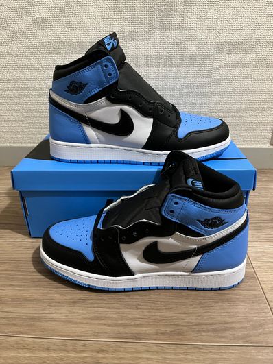 Nike GS Air Jordan 1 Retro High OG "University Blue/UNC Toe"