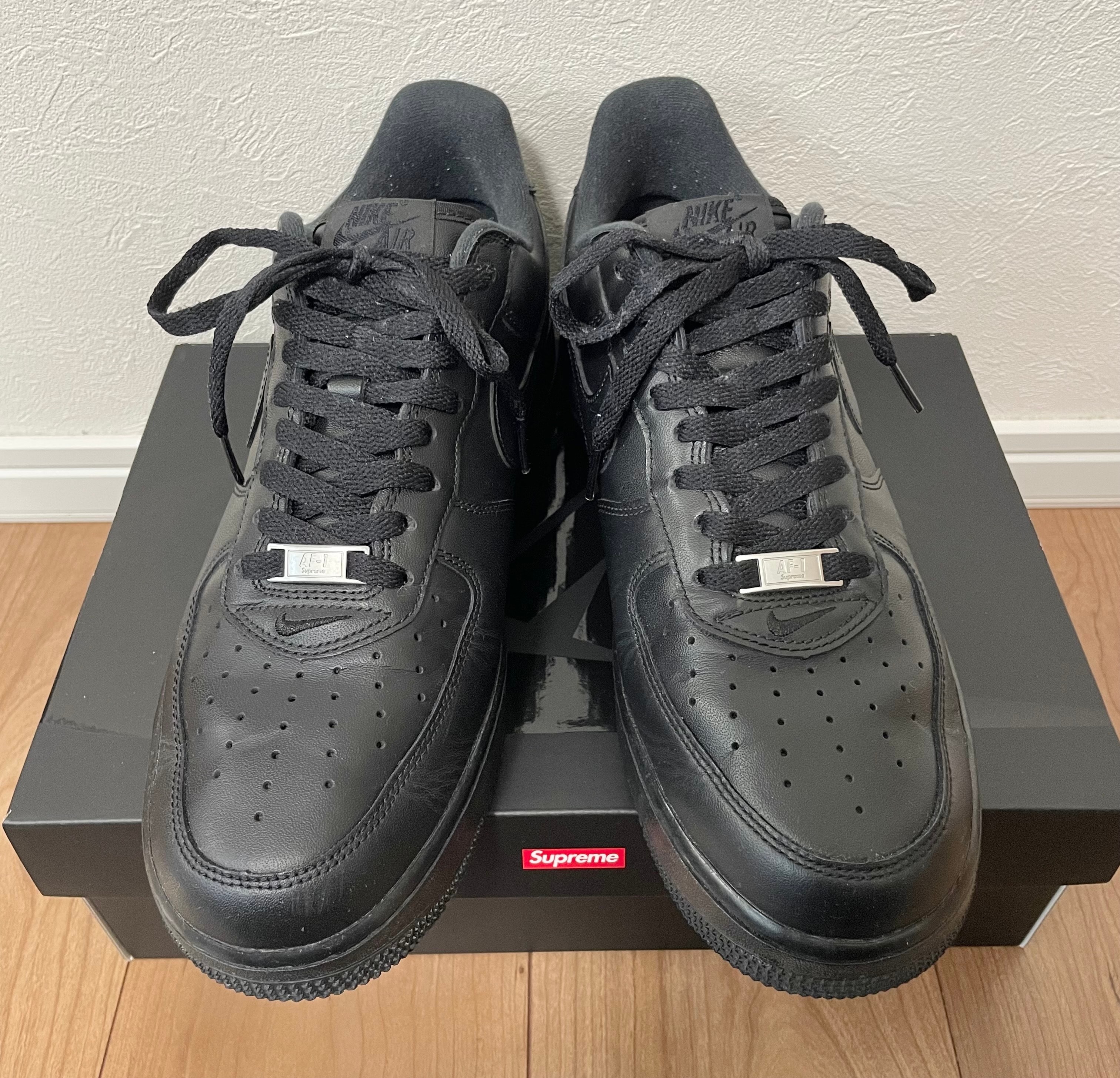 Supreme × Nike Air Force 1 Low "Black"