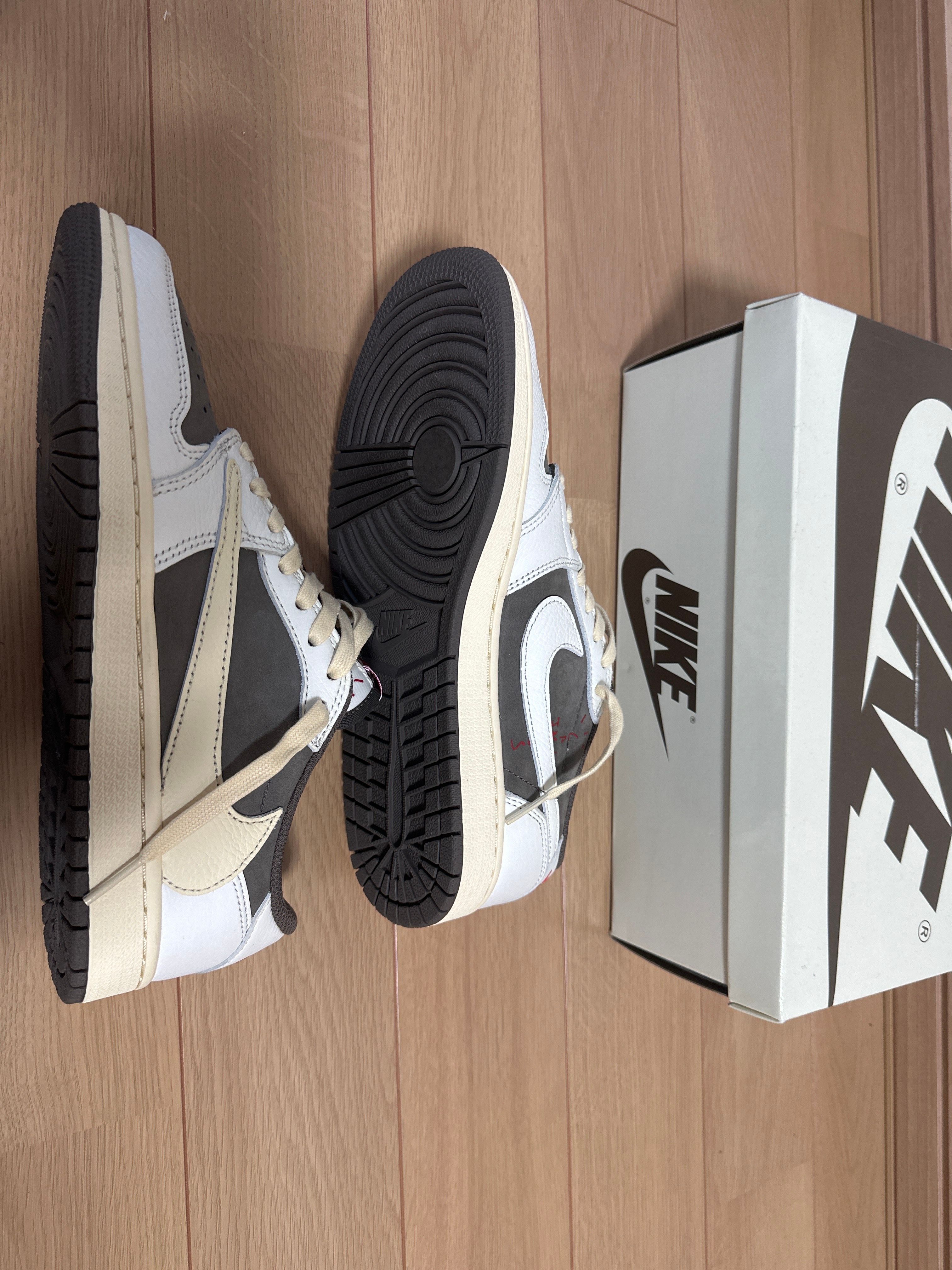 Travis Scott × Nike Air Jordan 1 Low OG SP "Reverse Mocha/Sail and Ridgerock"