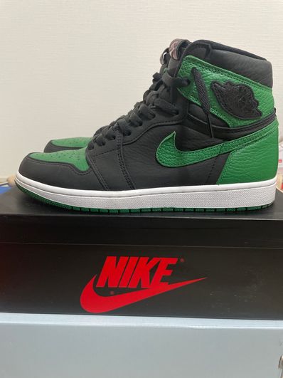 Nike Air Jordan 1 Retro High OG "Black/Pine Green" (2020)