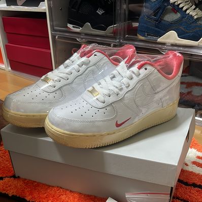 KITH × Nike Air Force 1 Low "White/Red"