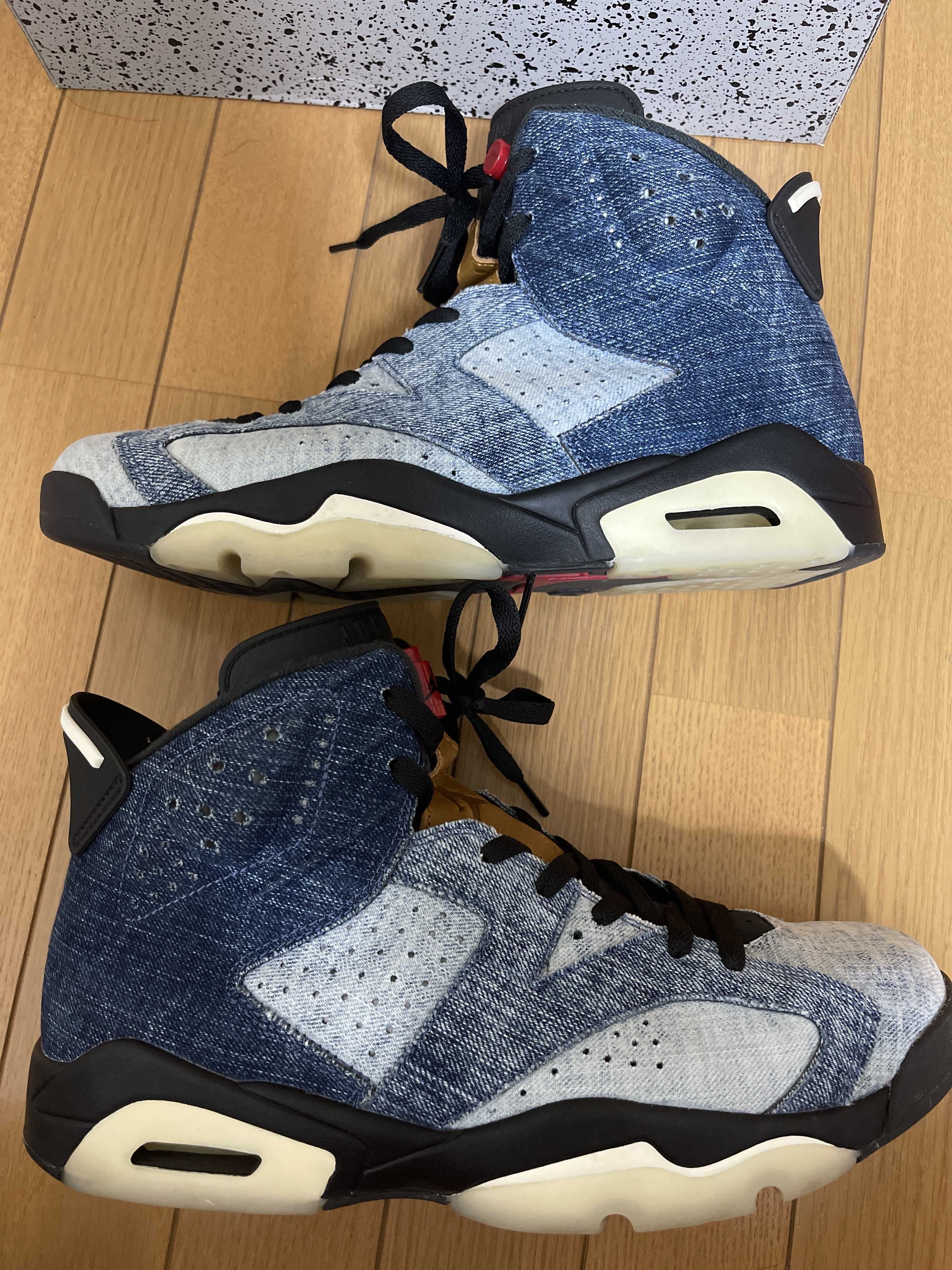 NIKE AIR JORDAN 6 "WASHED DENIM"