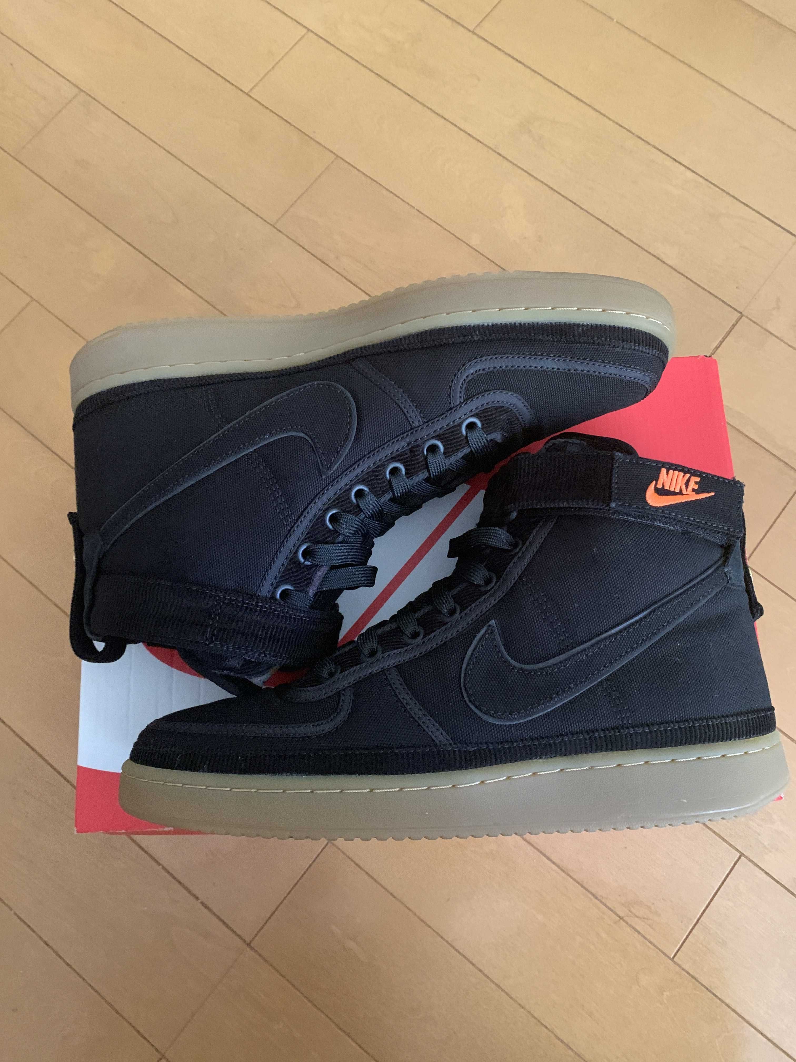 CARHARTT WIP × NIKE VANDAL SUPREME HIGH "BLACK"