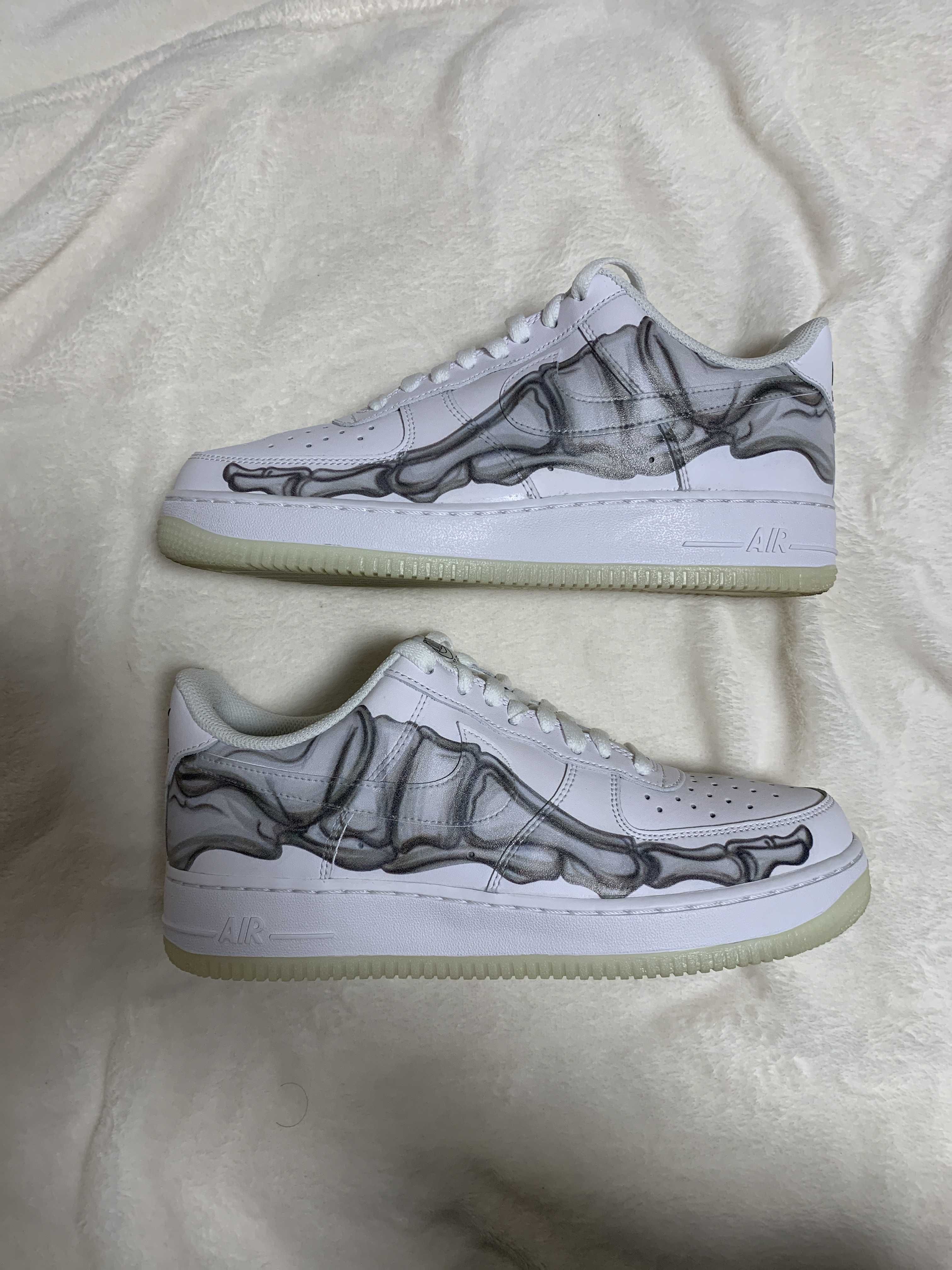 Nike Air Force 1 Low "White Skeleton"
