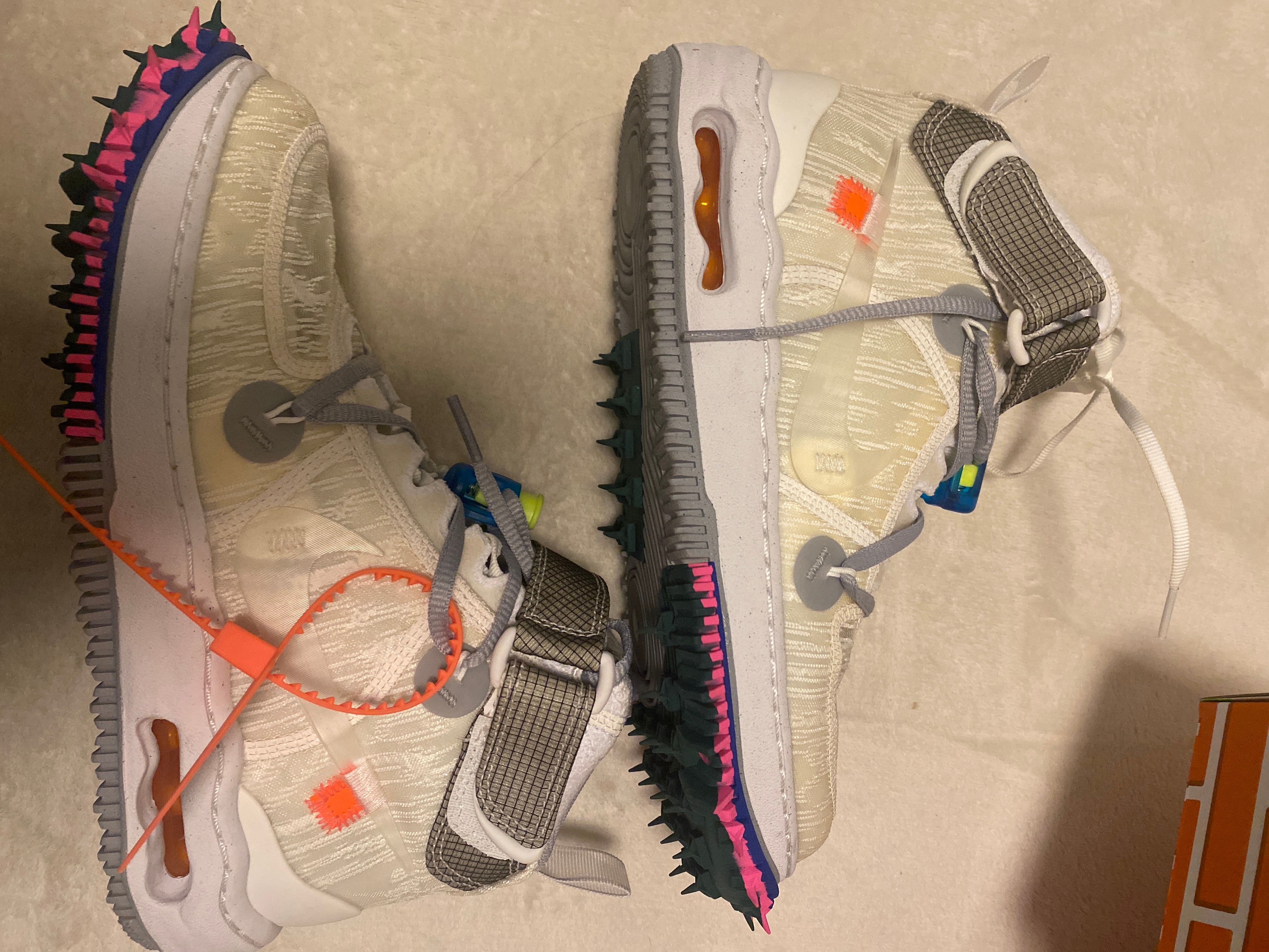 Off-White × Nike Air Force 1 Mid "White"