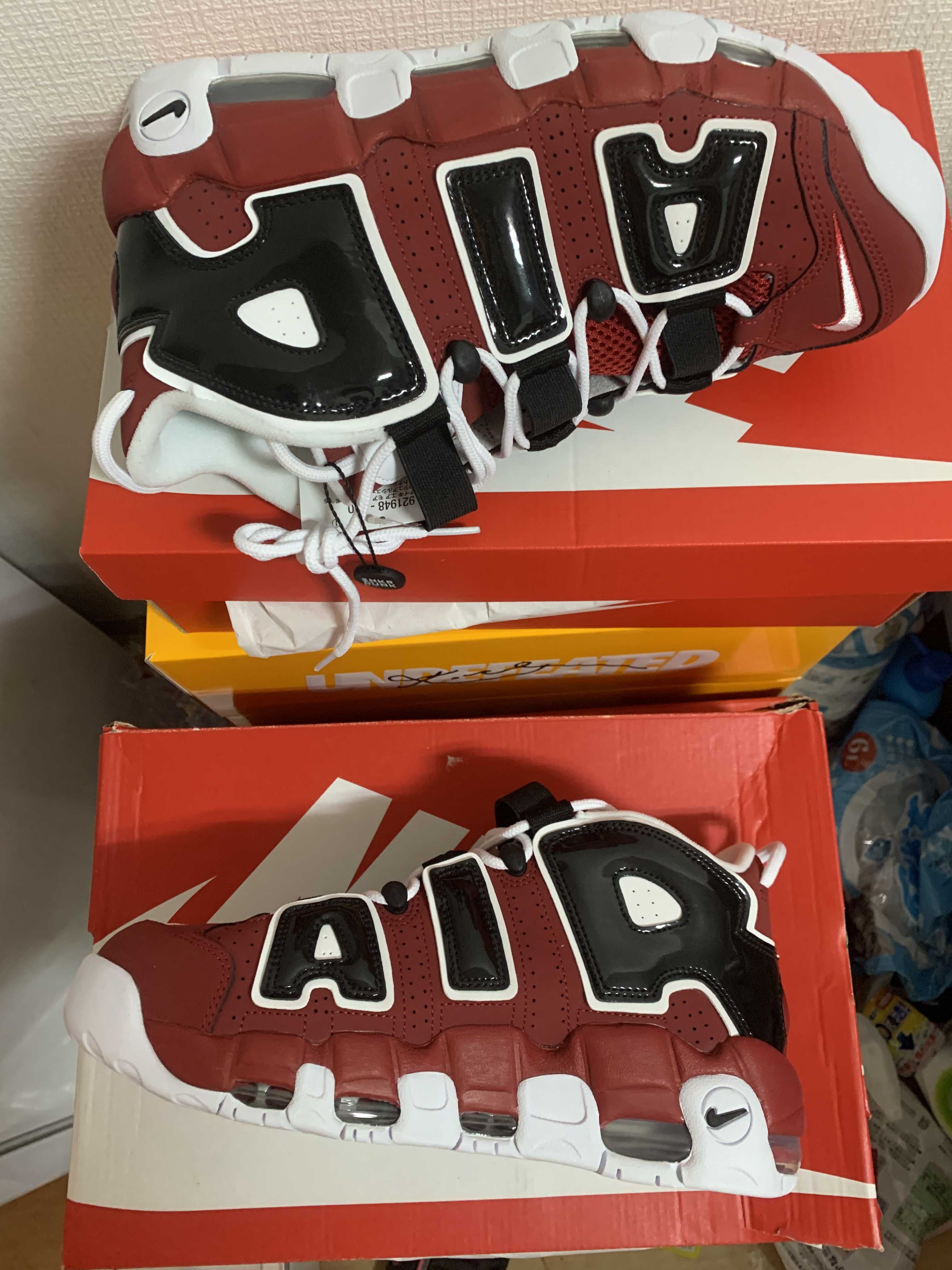 Nike Air More Uptempo ’96 "Black and Varsity Red" (2021)