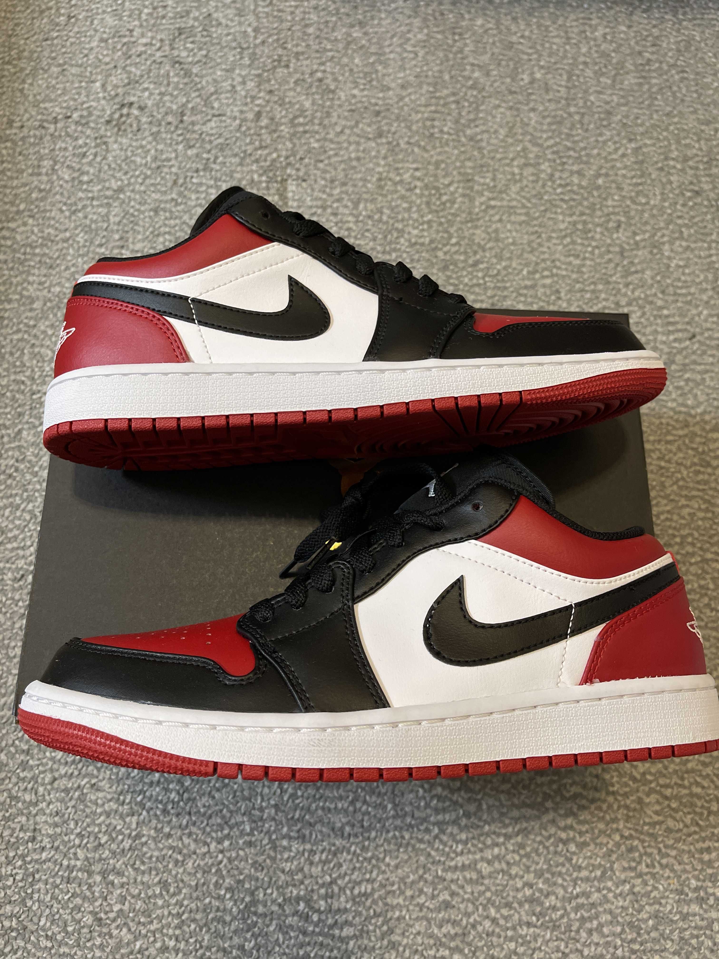 Nike Air Jordan 1 Low "Bred Toe"