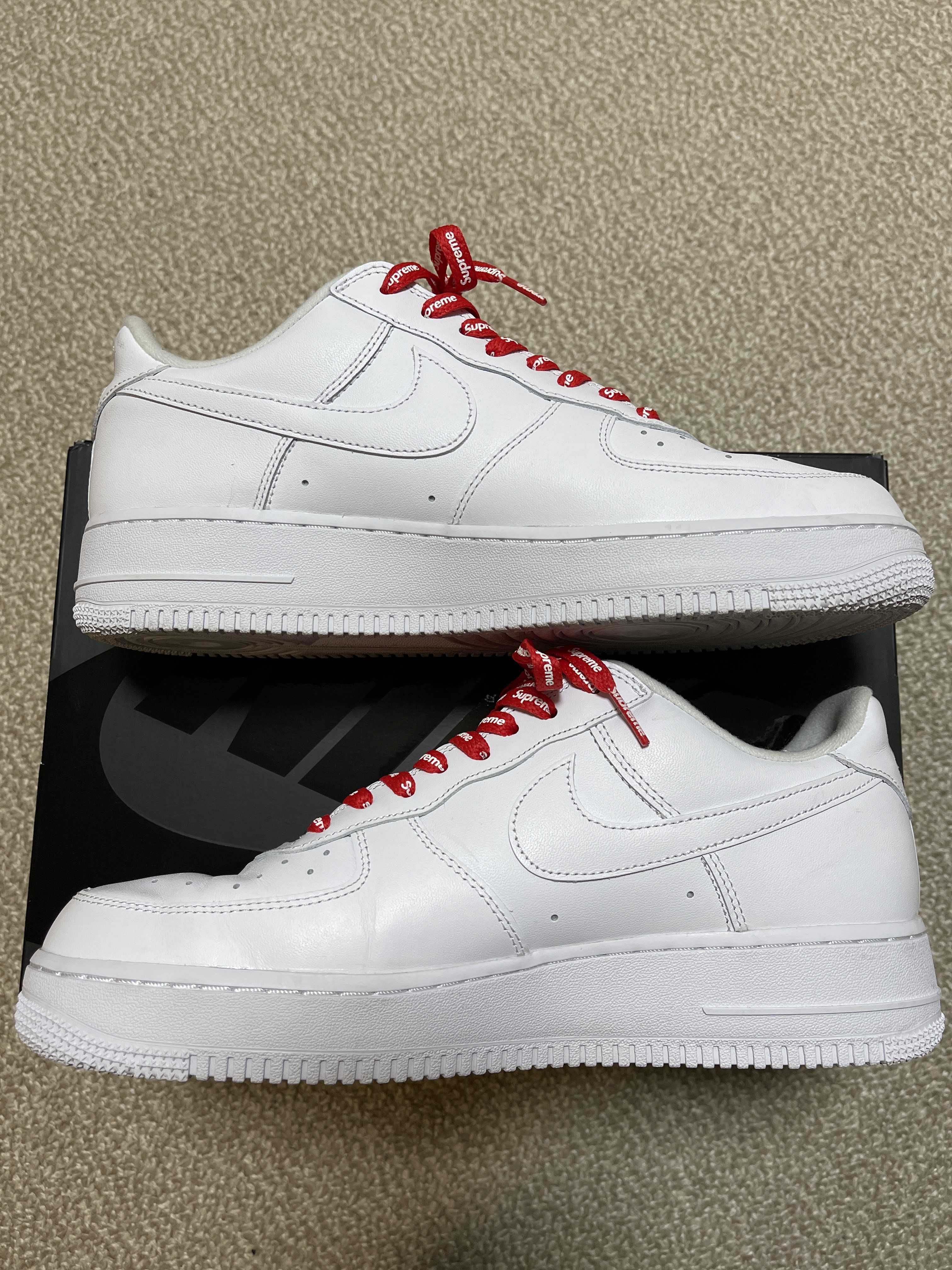 Supreme × Nike Air Force 1 Low "White"