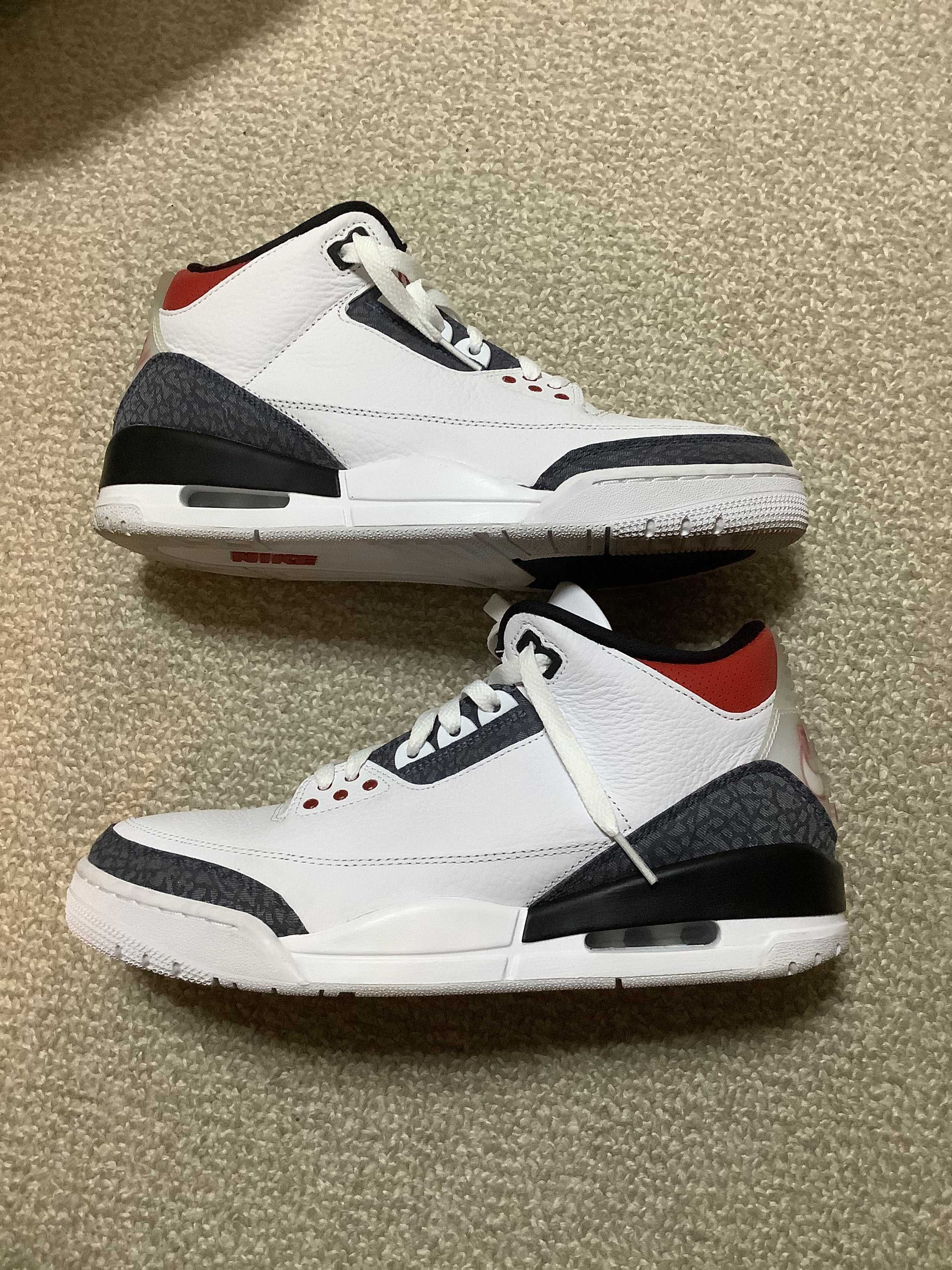 Nike Air Jordan 3 Retro SE-T CO JP "Fire Red Denim"