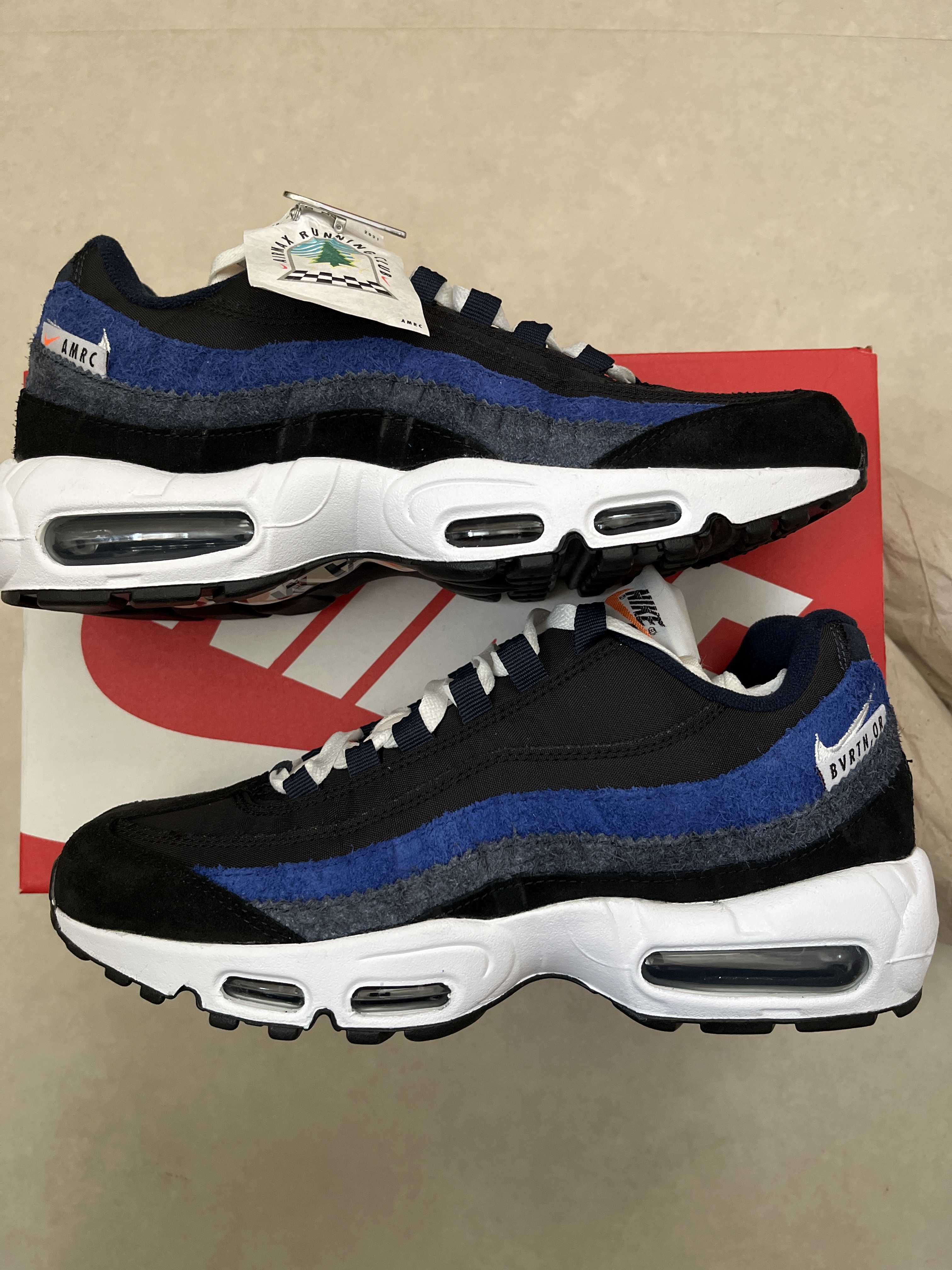 Nike Air Max 95 SE Running Club "Black/RoyalBlue"