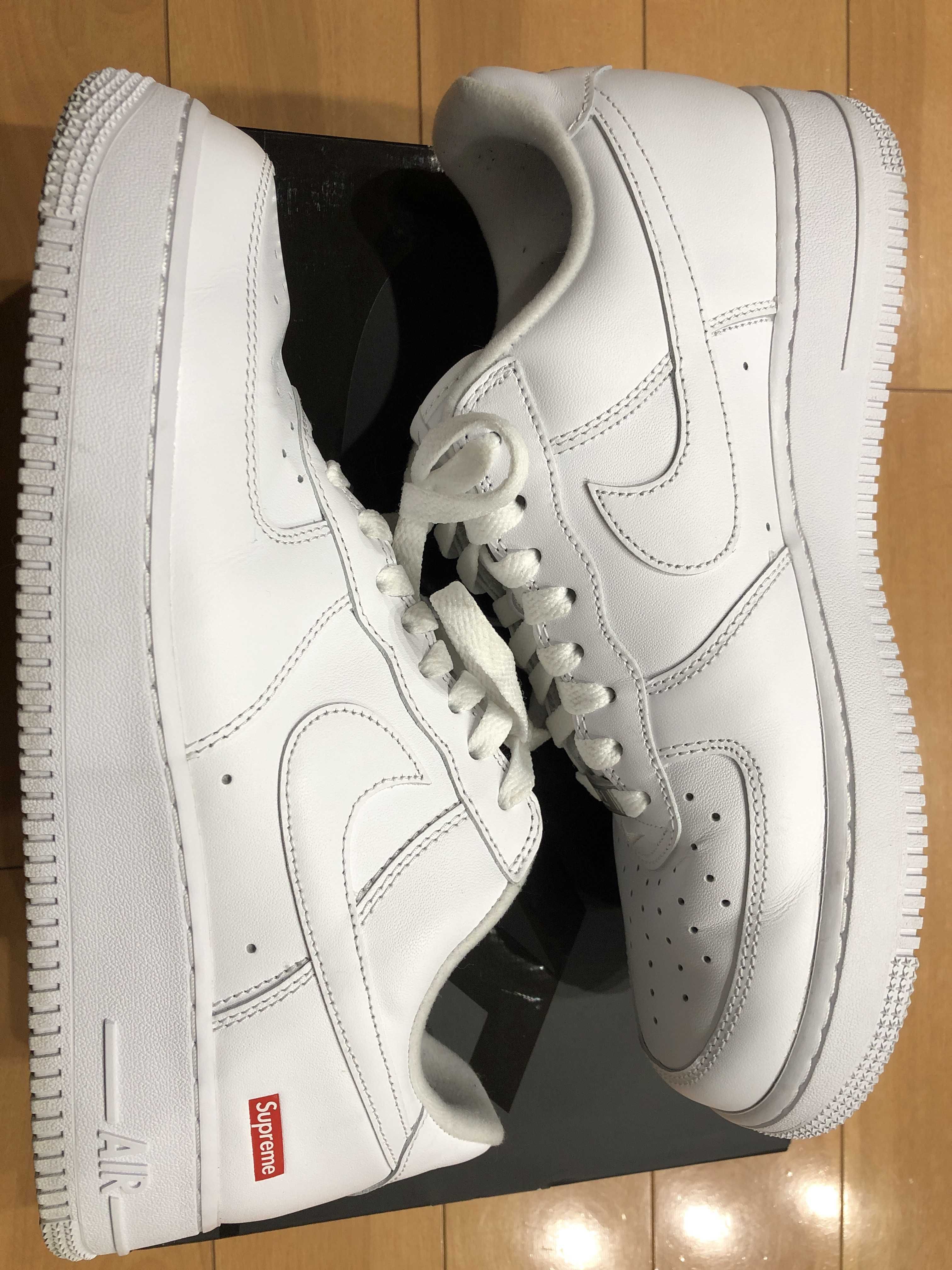 Supreme × Nike Air Force 1 Low "White"