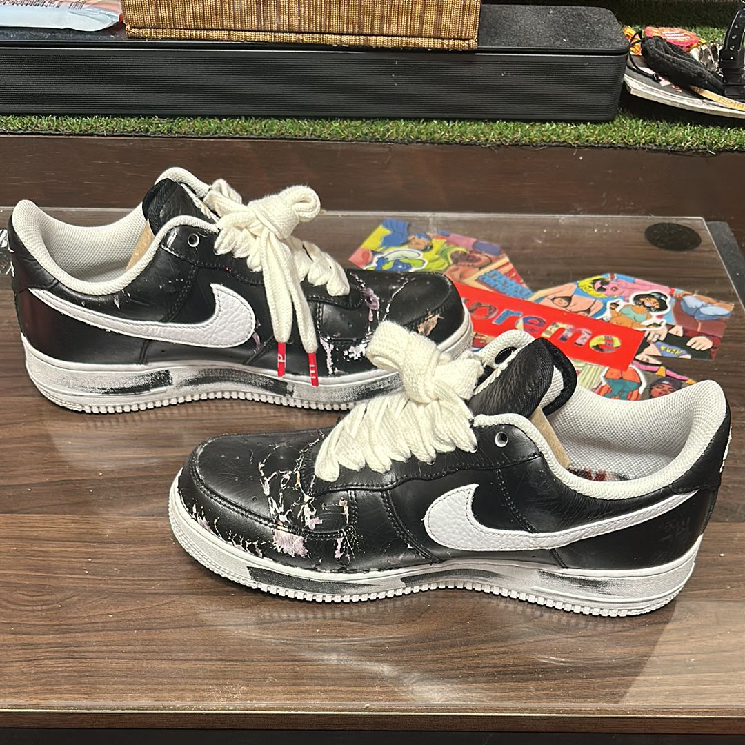 PEACEMINUSONE × Nike Air Force 1 Low Para Noise "Black" / G-DRAGON