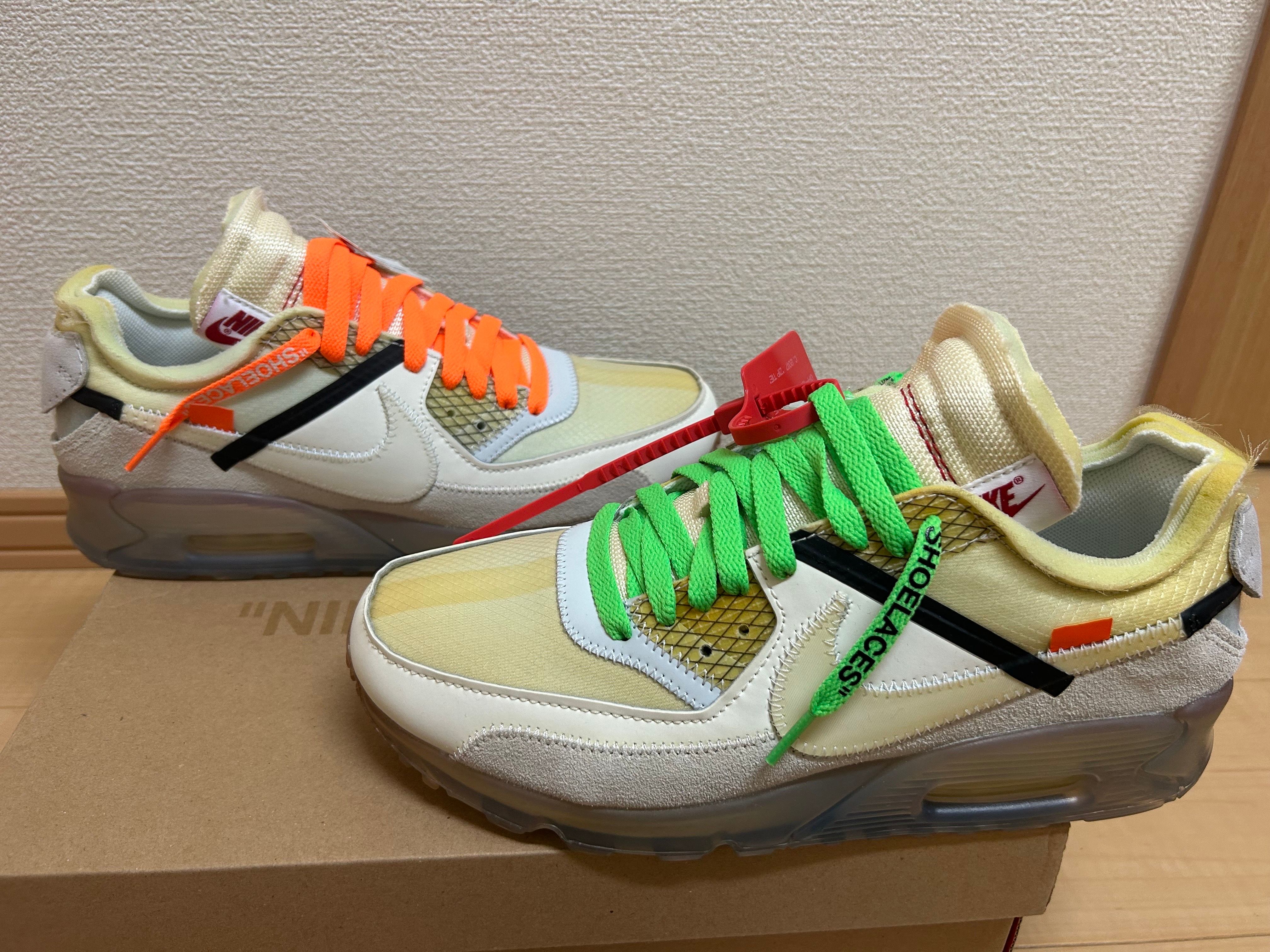 Off-White × Nike Air Max 90 "The 10/Sail"