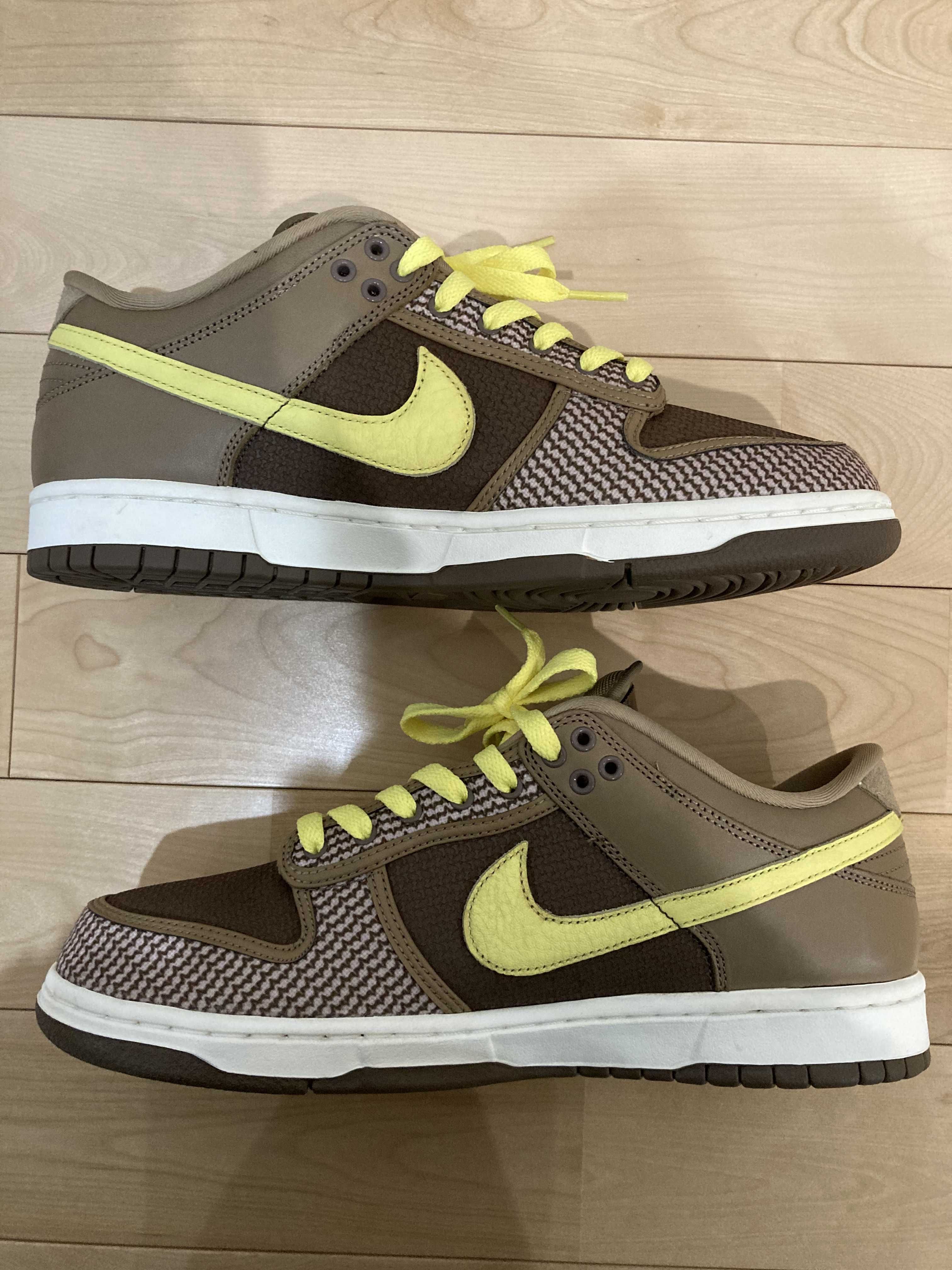 UNDEFEATED × Nike Dunk Low SP  "Canteen/Lemon Frost/Palomino"